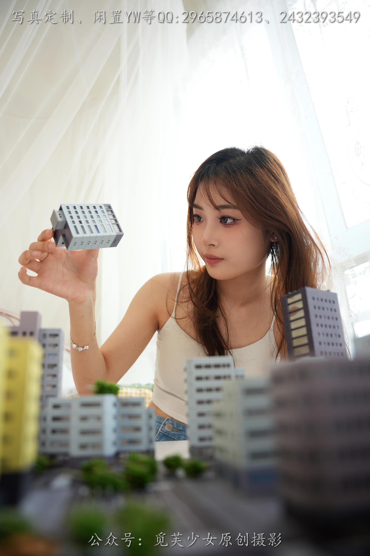 图片[22]-[觅芙少女]NO.263 晓晓-梦境误入小人国，化身巨人少女[136P] – 速更版-美库