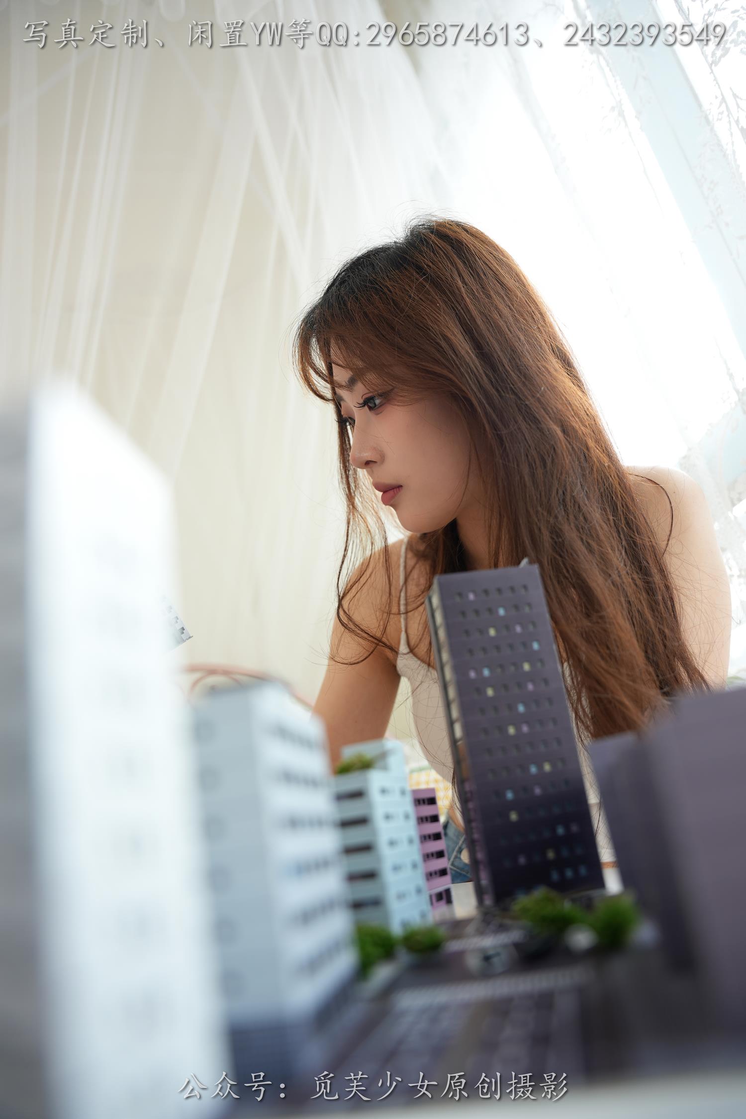 图片[23]-[觅芙少女]NO.263 晓晓-梦境误入小人国，化身巨人少女[136P] – 速更版-美库