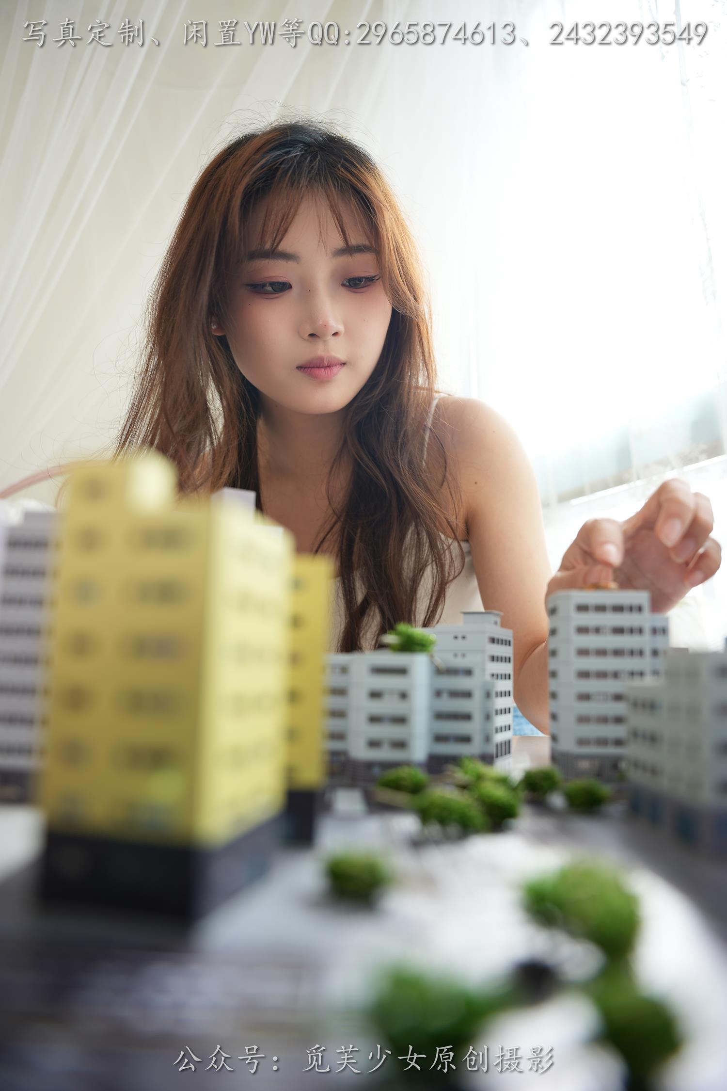 图片[30]-[觅芙少女]NO.263 晓晓-梦境误入小人国，化身巨人少女[136P] – 速更版-美库