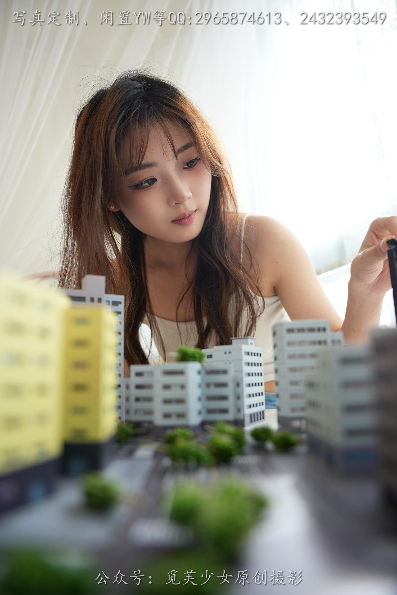 图片[31]-[觅芙少女]NO.263 晓晓-梦境误入小人国，化身巨人少女[136P] – 速更版-美库