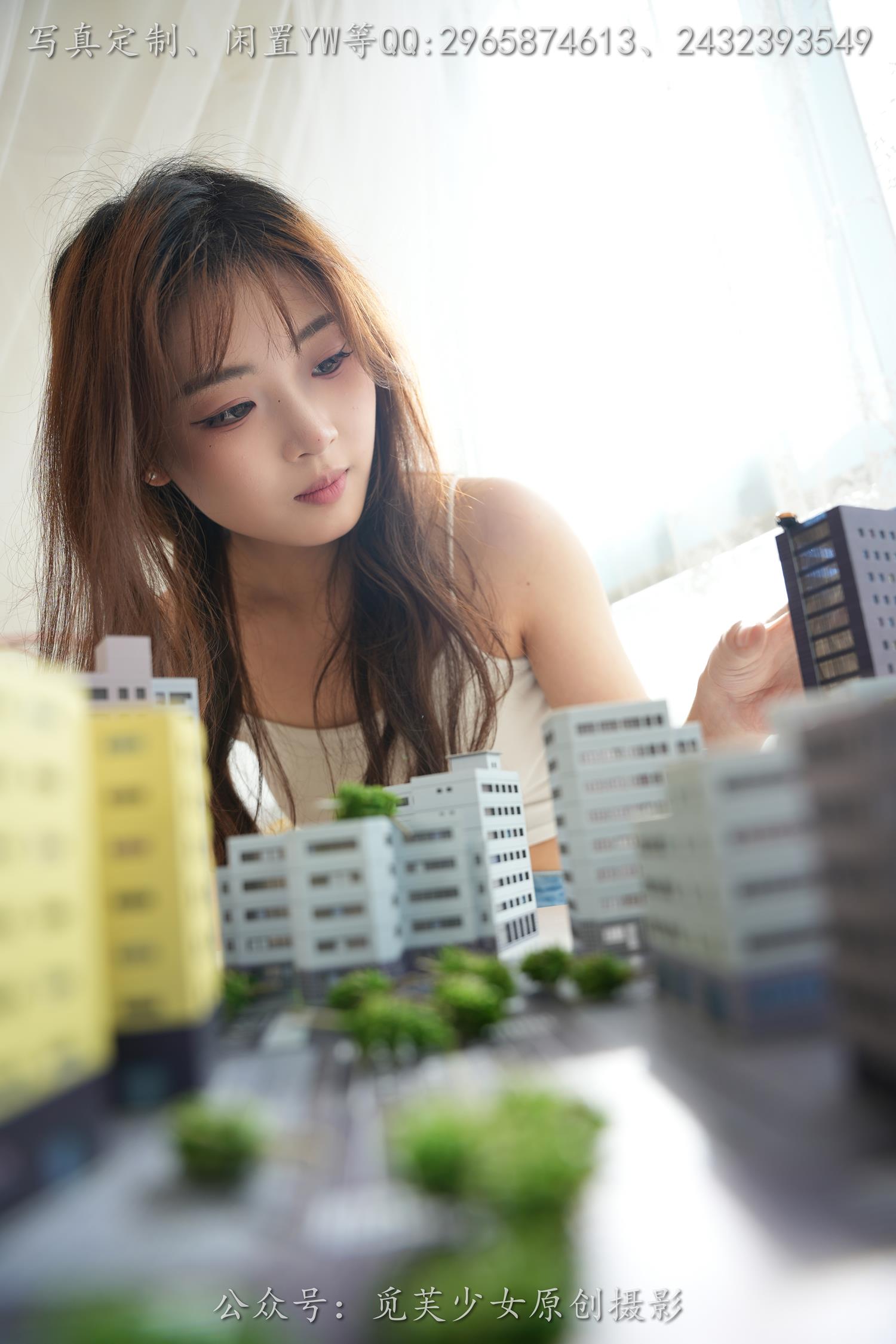 图片[32]-[觅芙少女]NO.263 晓晓-梦境误入小人国，化身巨人少女[136P] – 速更版-美库