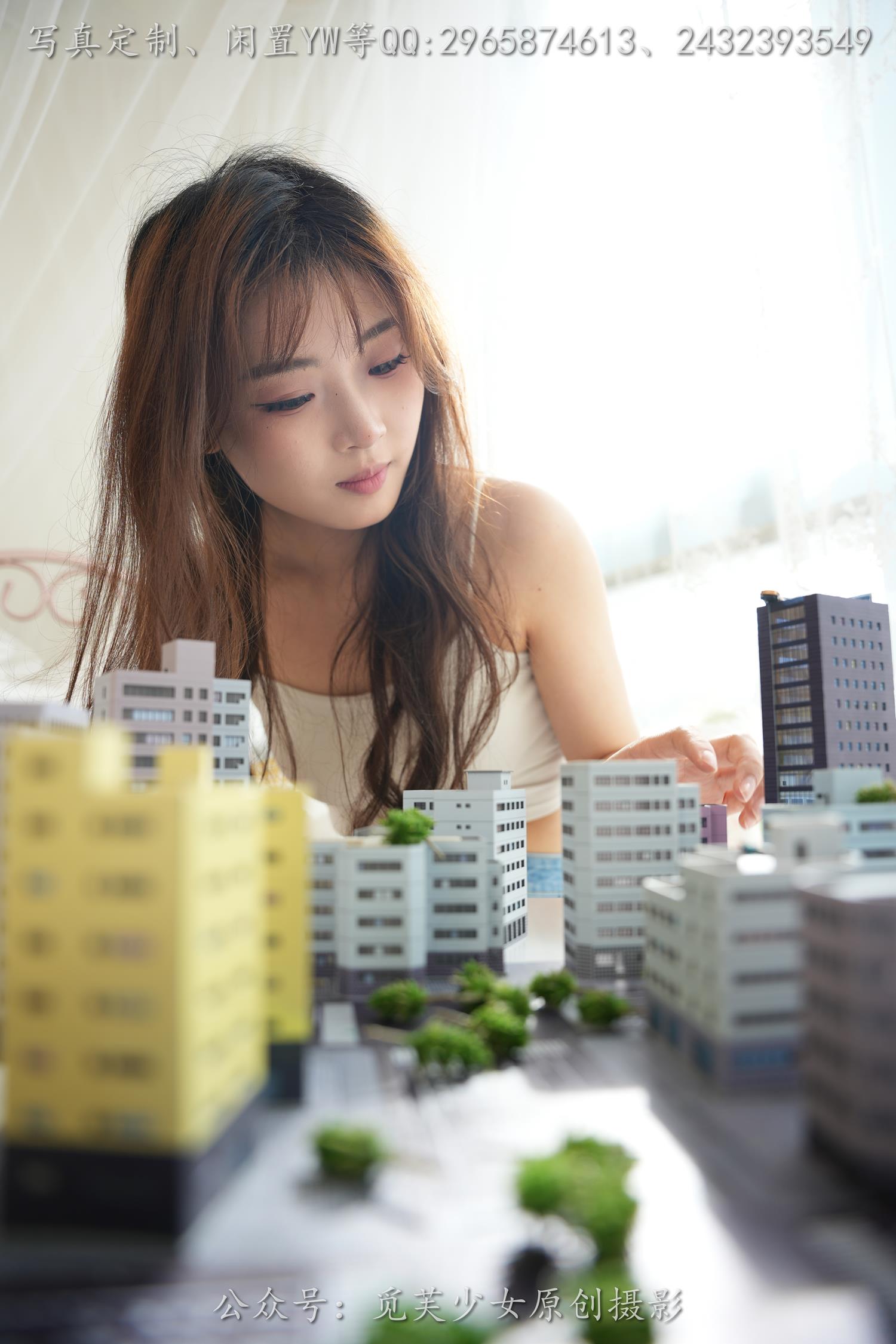 图片[33]-[觅芙少女]NO.263 晓晓-梦境误入小人国，化身巨人少女[136P] – 速更版-美库