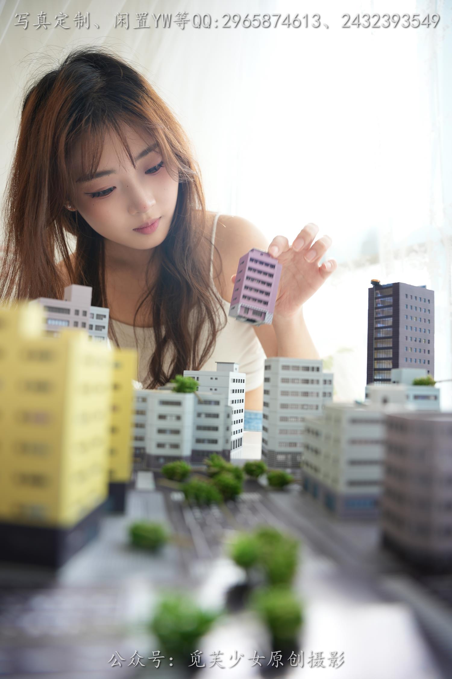 图片[34]-[觅芙少女]NO.263 晓晓-梦境误入小人国，化身巨人少女[136P] – 速更版-美库