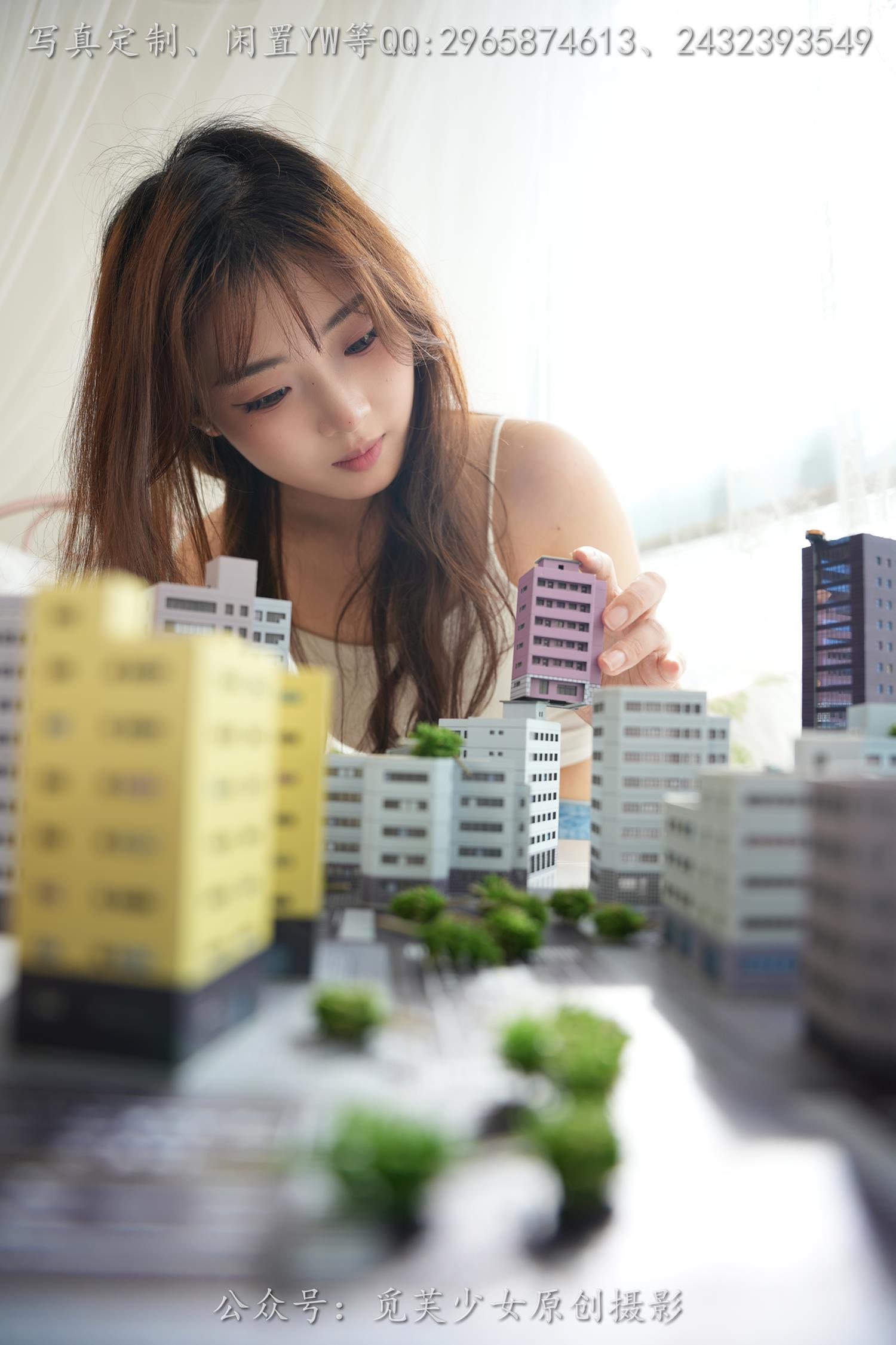 图片[35]-[觅芙少女]NO.263 晓晓-梦境误入小人国，化身巨人少女[136P] – 速更版-美库