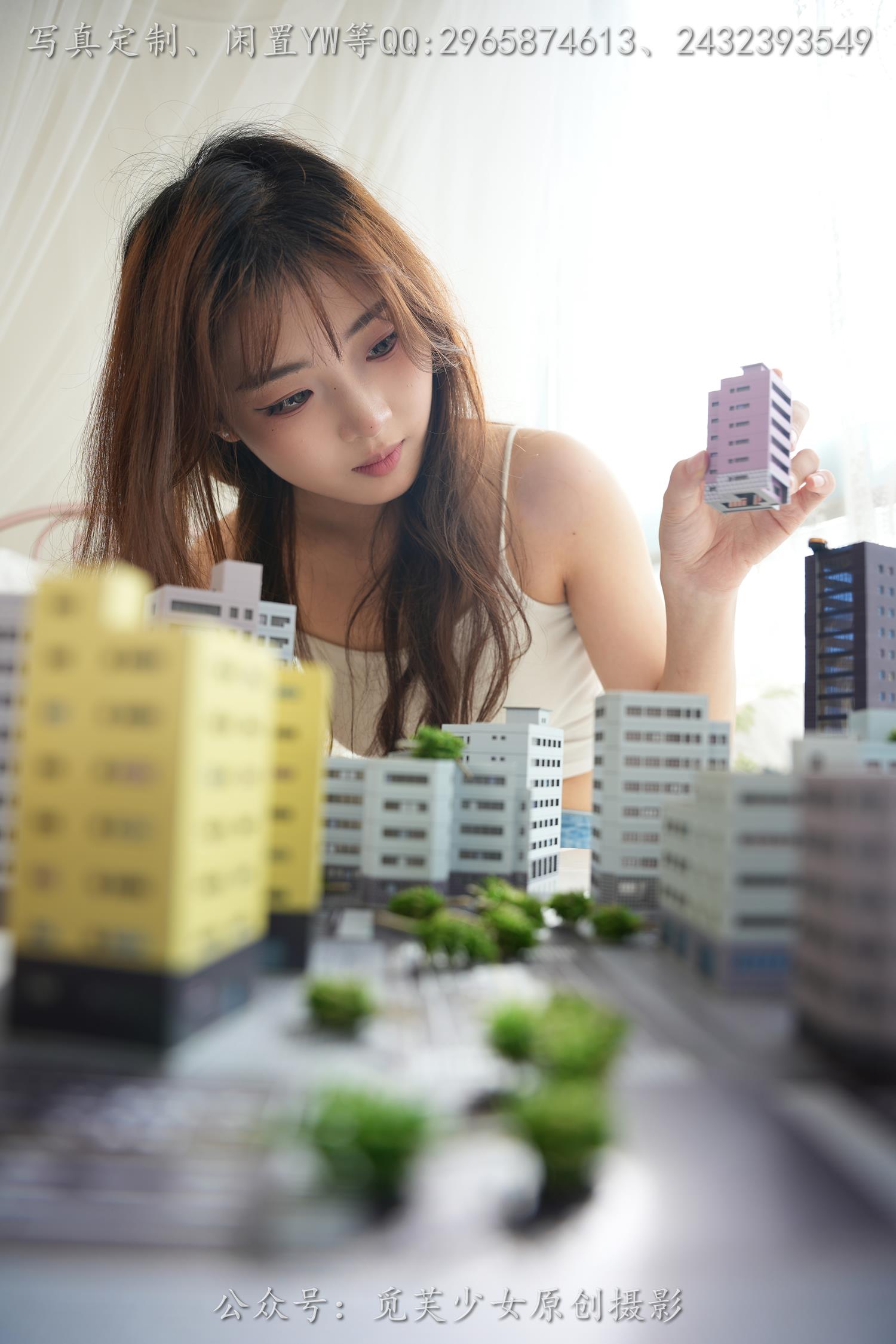 图片[36]-[觅芙少女]NO.263 晓晓-梦境误入小人国，化身巨人少女[136P] – 速更版-美库