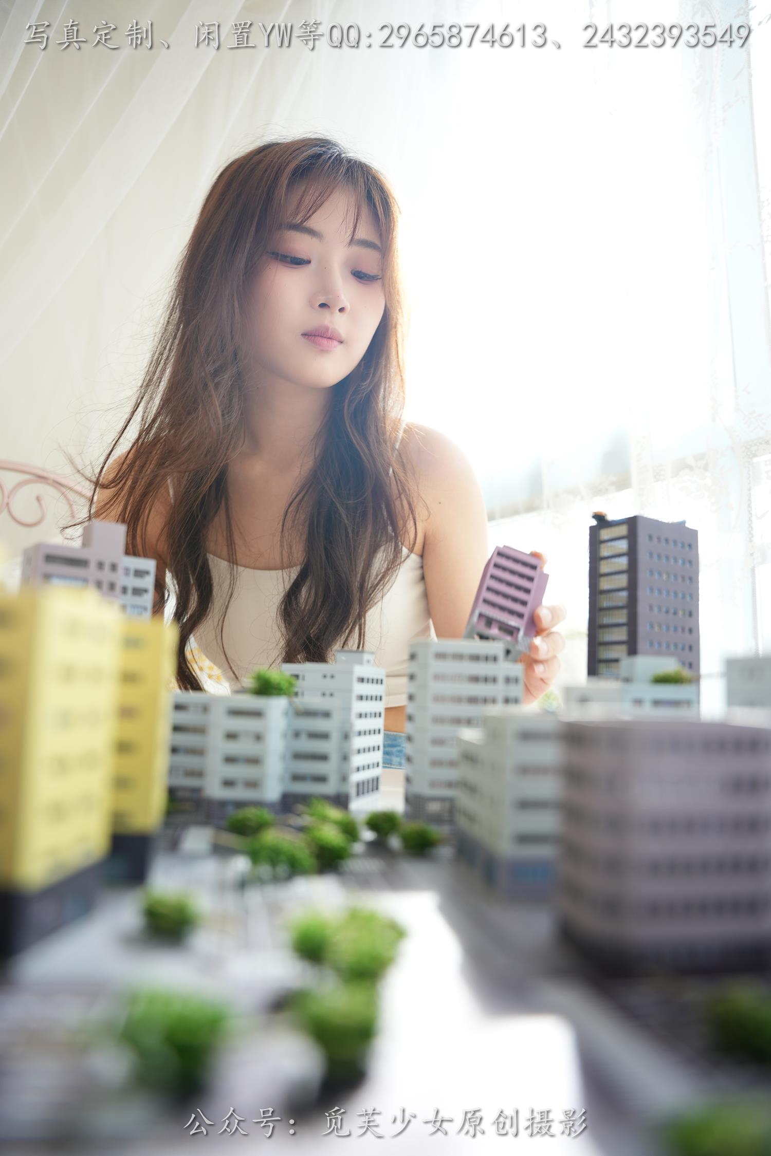 图片[38]-[觅芙少女]NO.263 晓晓-梦境误入小人国，化身巨人少女[136P] – 速更版-美库