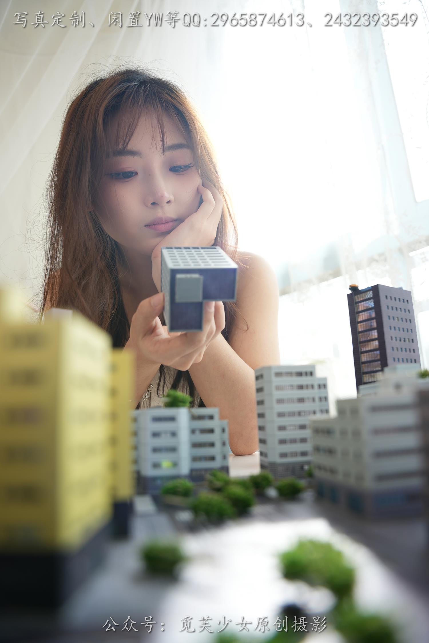 图片[40]-[觅芙少女]NO.263 晓晓-梦境误入小人国，化身巨人少女[136P] – 速更版-美库