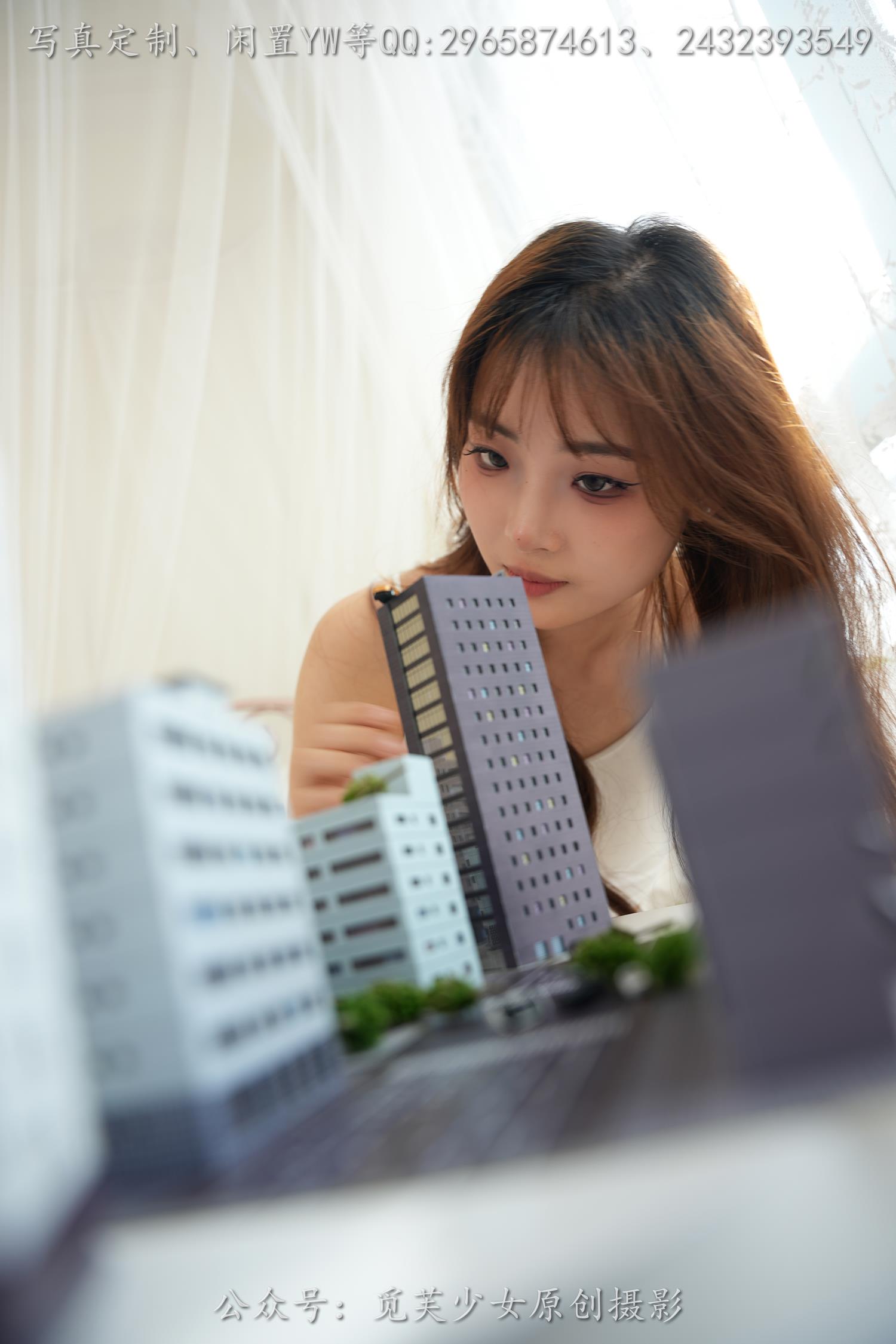 图片[42]-[觅芙少女]NO.263 晓晓-梦境误入小人国，化身巨人少女[136P] – 速更版-美库