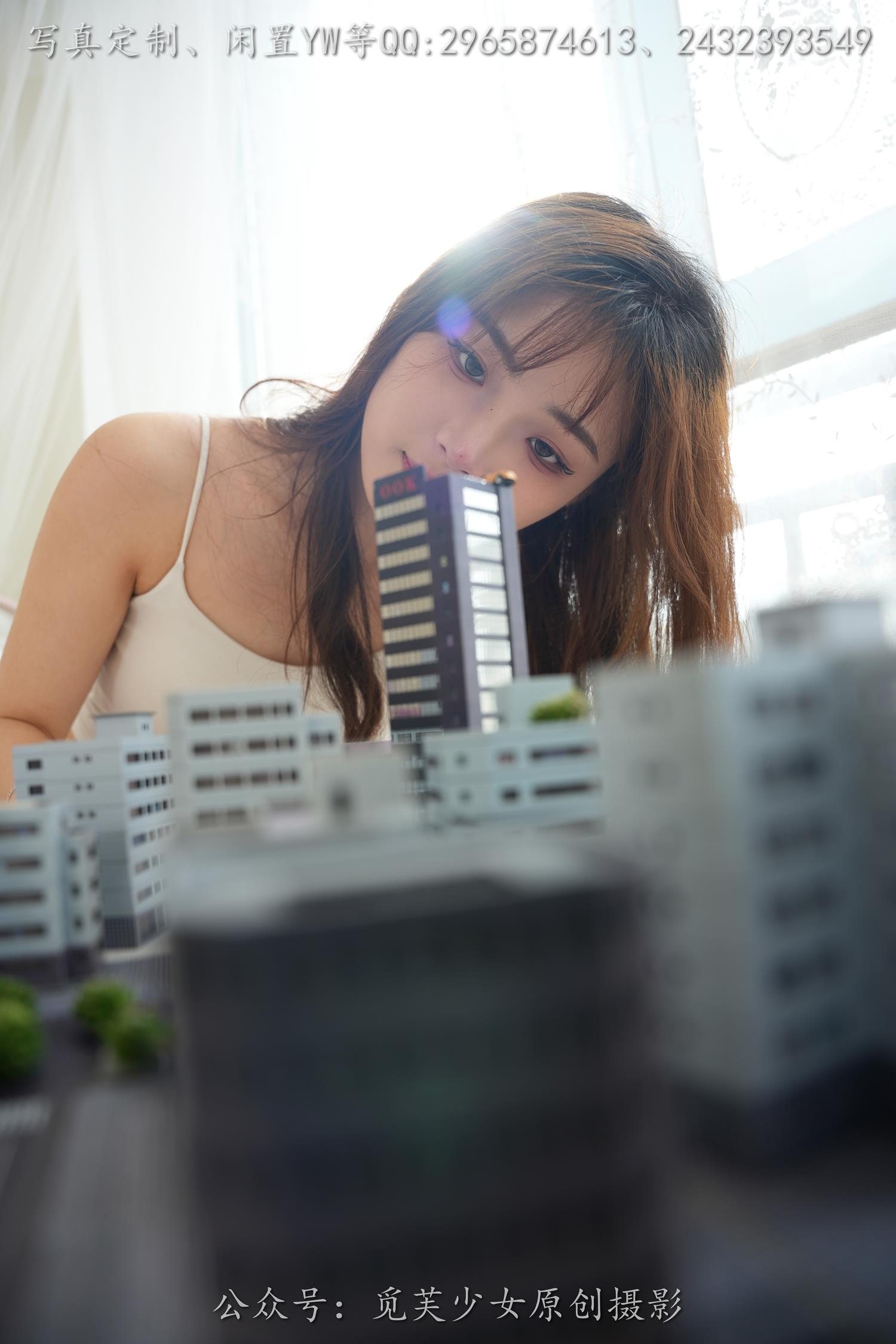 图片[45]-[觅芙少女]NO.263 晓晓-梦境误入小人国，化身巨人少女[136P] – 速更版-美库