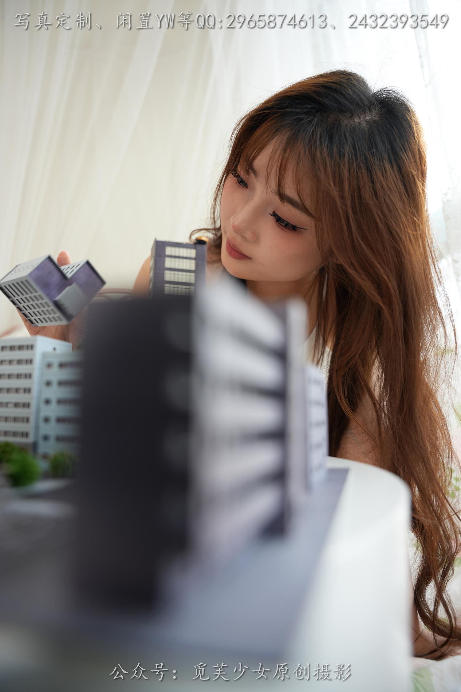 图片[46]-[觅芙少女]NO.263 晓晓-梦境误入小人国，化身巨人少女[136P] – 速更版-美库