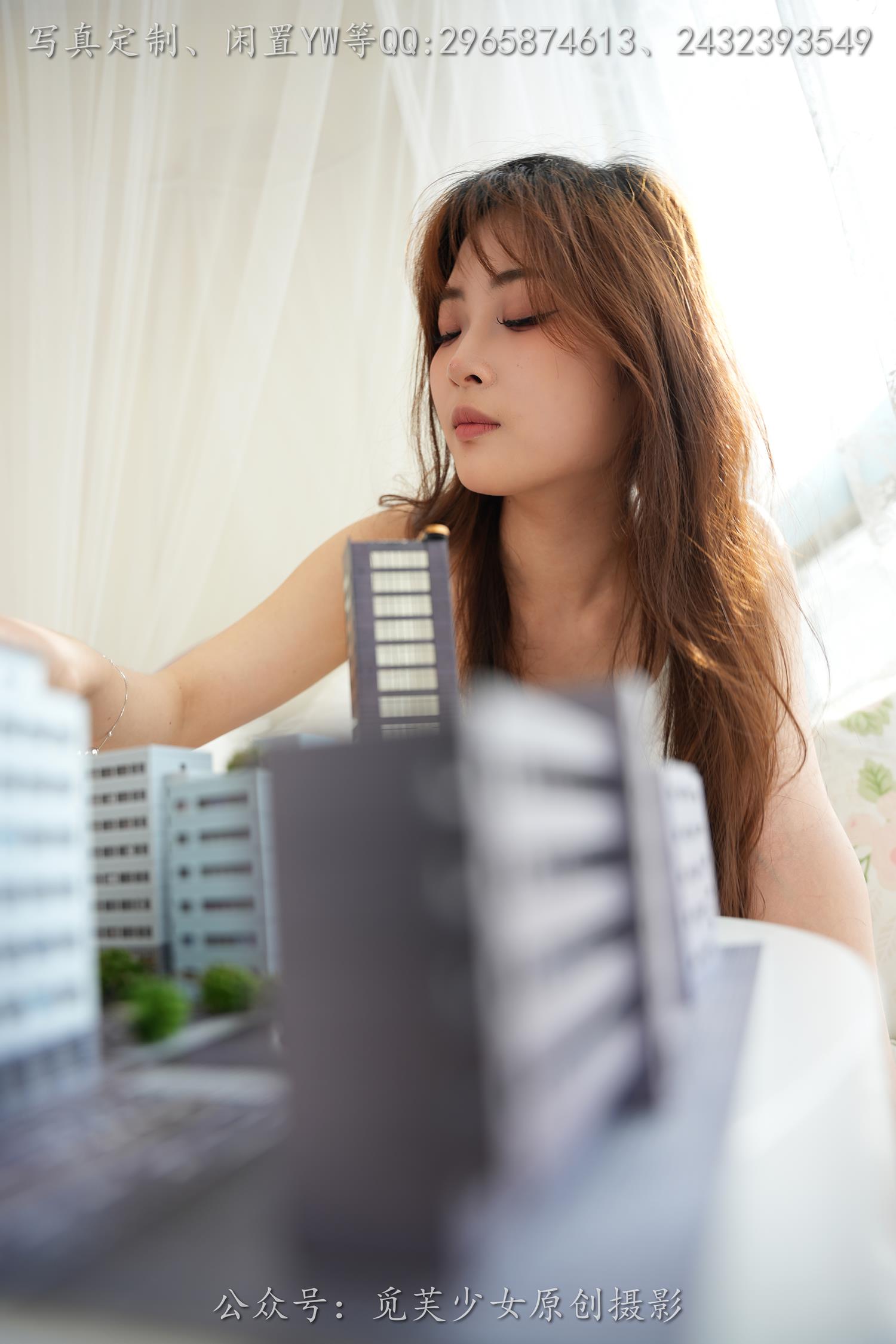 图片[48]-[觅芙少女]NO.263 晓晓-梦境误入小人国，化身巨人少女[136P] – 速更版-美库