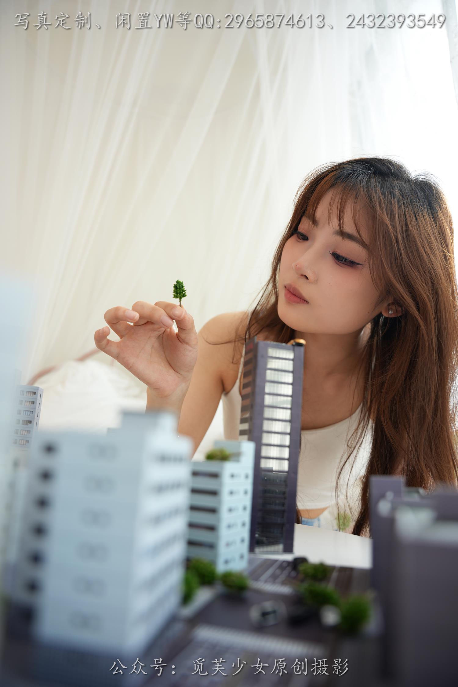 图片[50]-[觅芙少女]NO.263 晓晓-梦境误入小人国，化身巨人少女[136P] – 速更版-美库