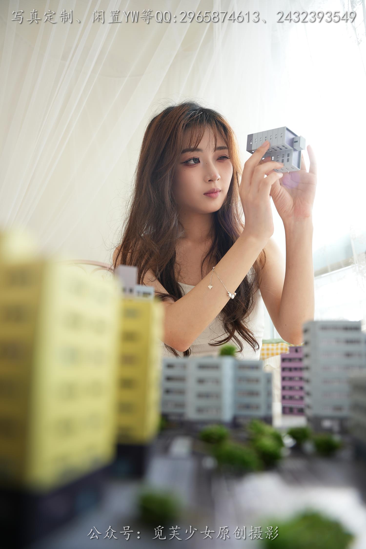 图片[52]-[觅芙少女]NO.263 晓晓-梦境误入小人国，化身巨人少女[136P] – 速更版-美库