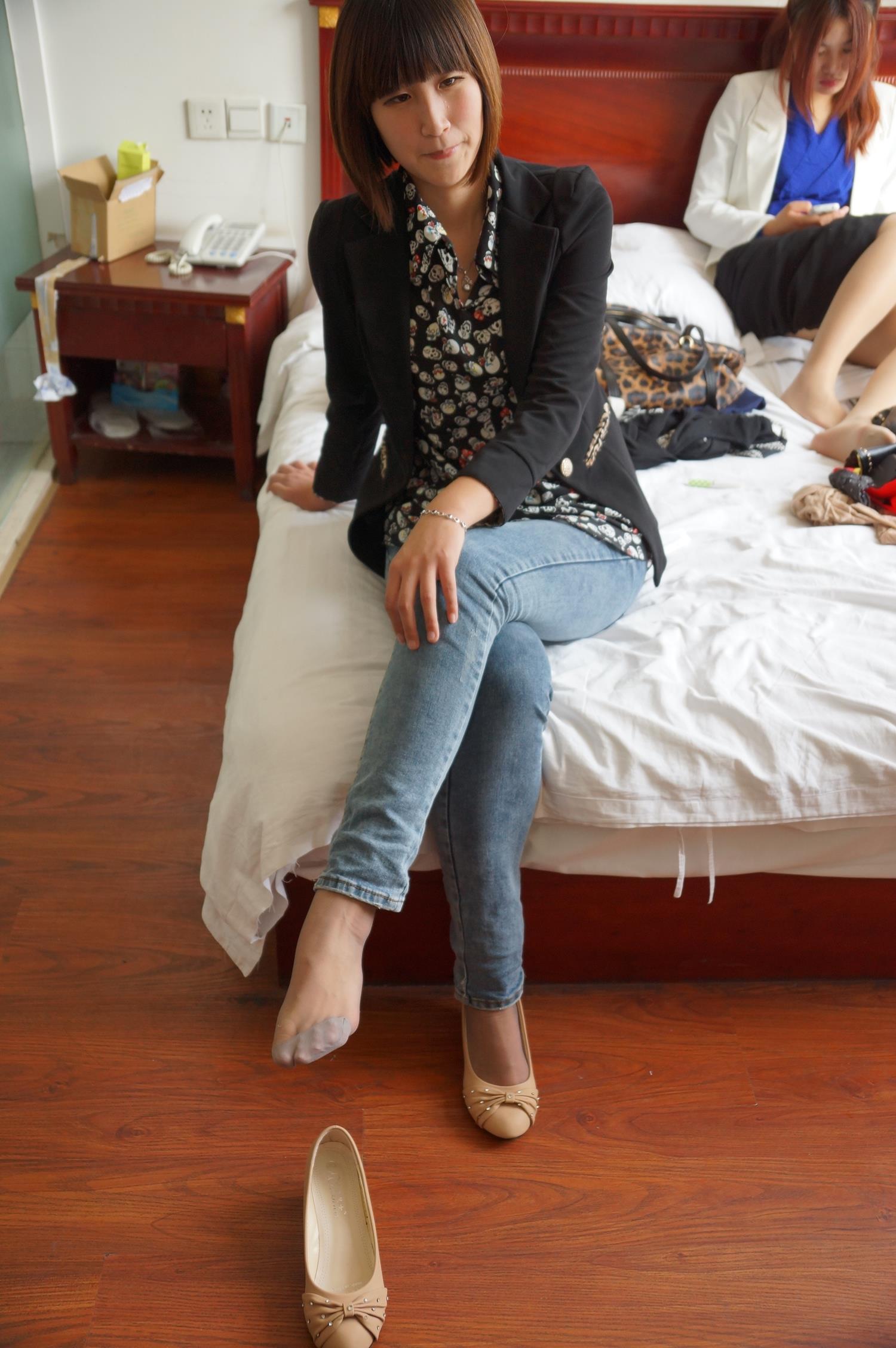 图片[20]-自由摄影 No.301 小孟 经典灰丝 [65P] – 速更版-美库