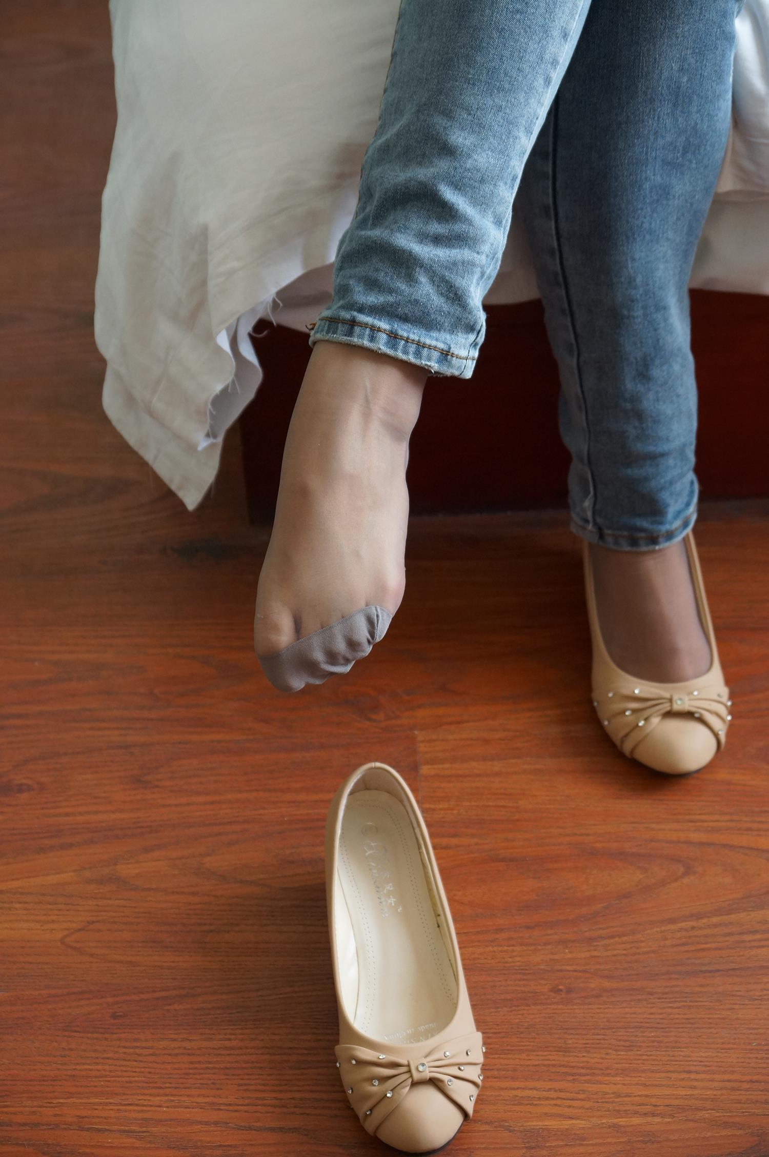 图片[23]-自由摄影 No.301 小孟 经典灰丝 [65P] – 速更版-美库