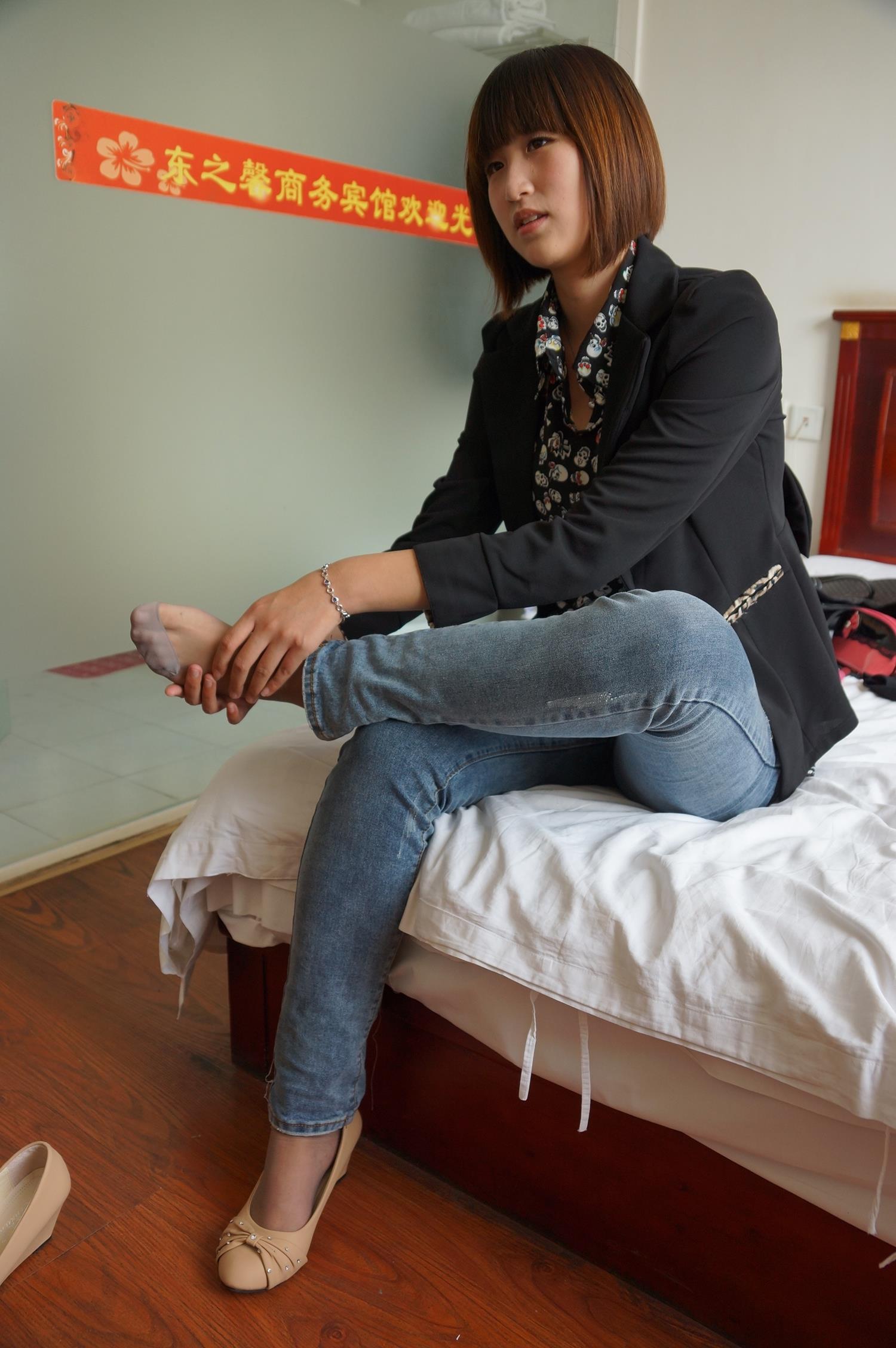 图片[28]-自由摄影 No.301 小孟 经典灰丝 [65P] – 速更版-美库