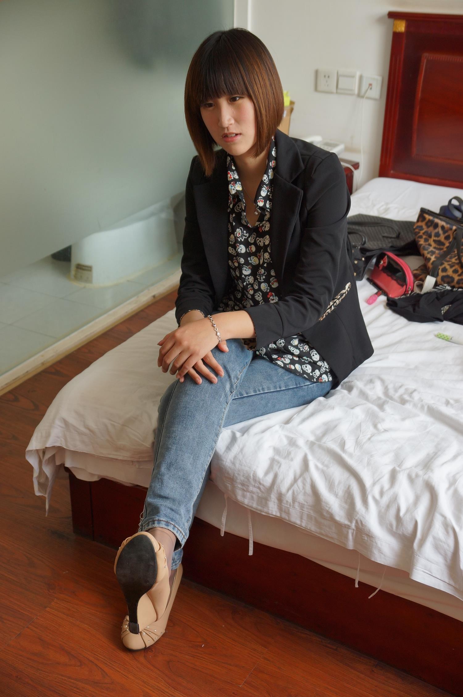 图片[33]-自由摄影 No.301 小孟 经典灰丝 [65P] – 速更版-美库