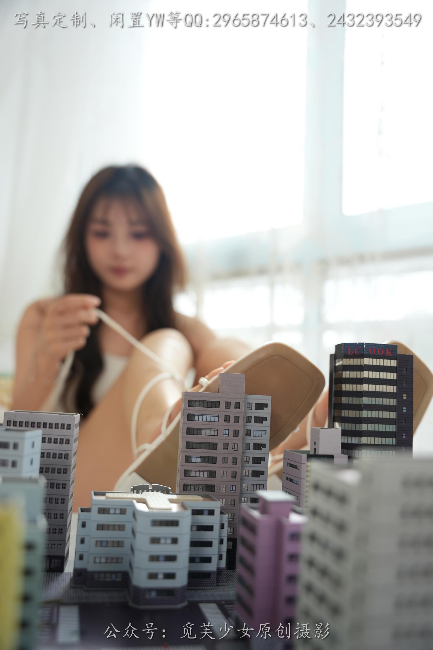 图片[101]-[觅芙少女]NO.263 晓晓-梦境误入小人国，化身巨人少女[136P] – 速更版-美库