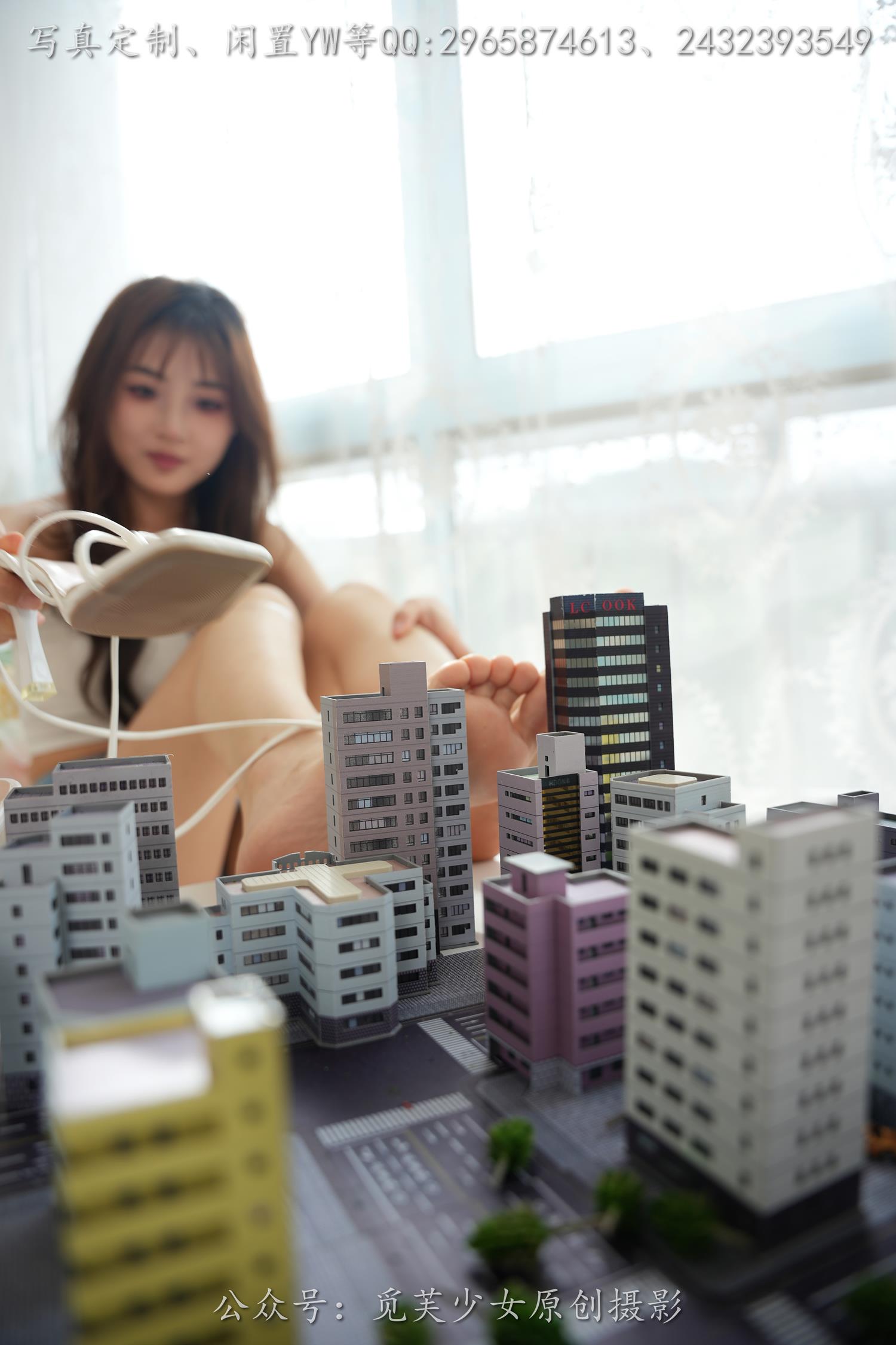 图片[104]-[觅芙少女]NO.263 晓晓-梦境误入小人国，化身巨人少女[136P] – 速更版-美库