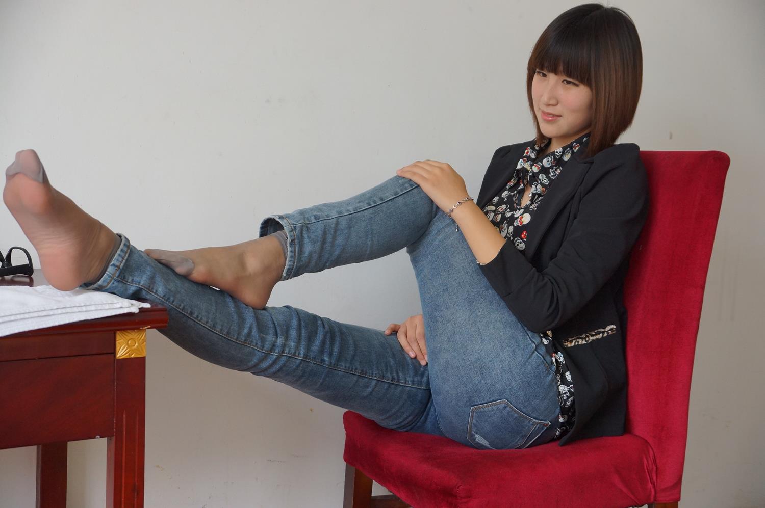 图片[60]-自由摄影 No.301 小孟 经典灰丝 [65P] – 速更版-美库