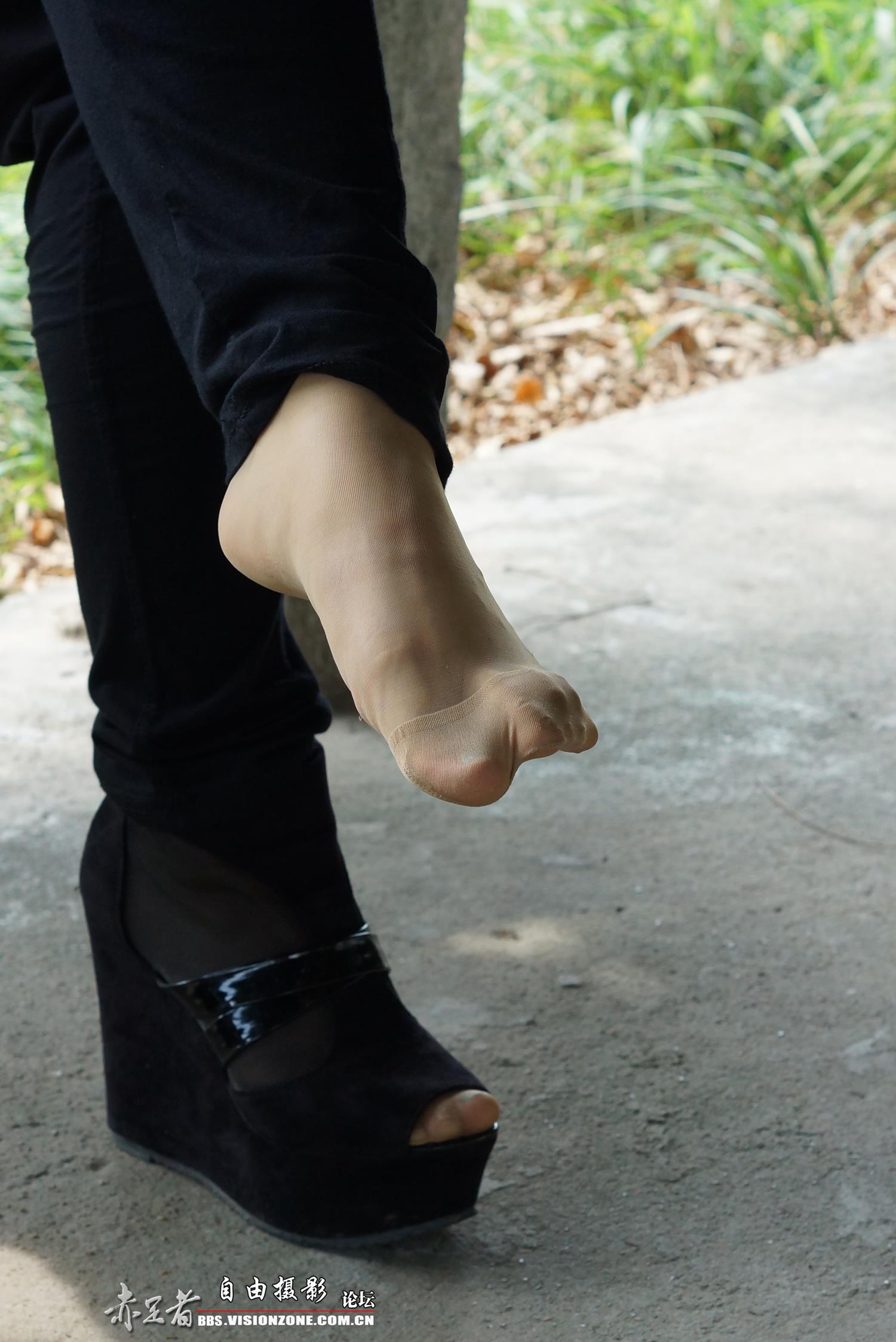 图片[20]-自由摄影 No.302 新模花花 经典鱼嘴小坡跟 [80P] – 速更版-美库