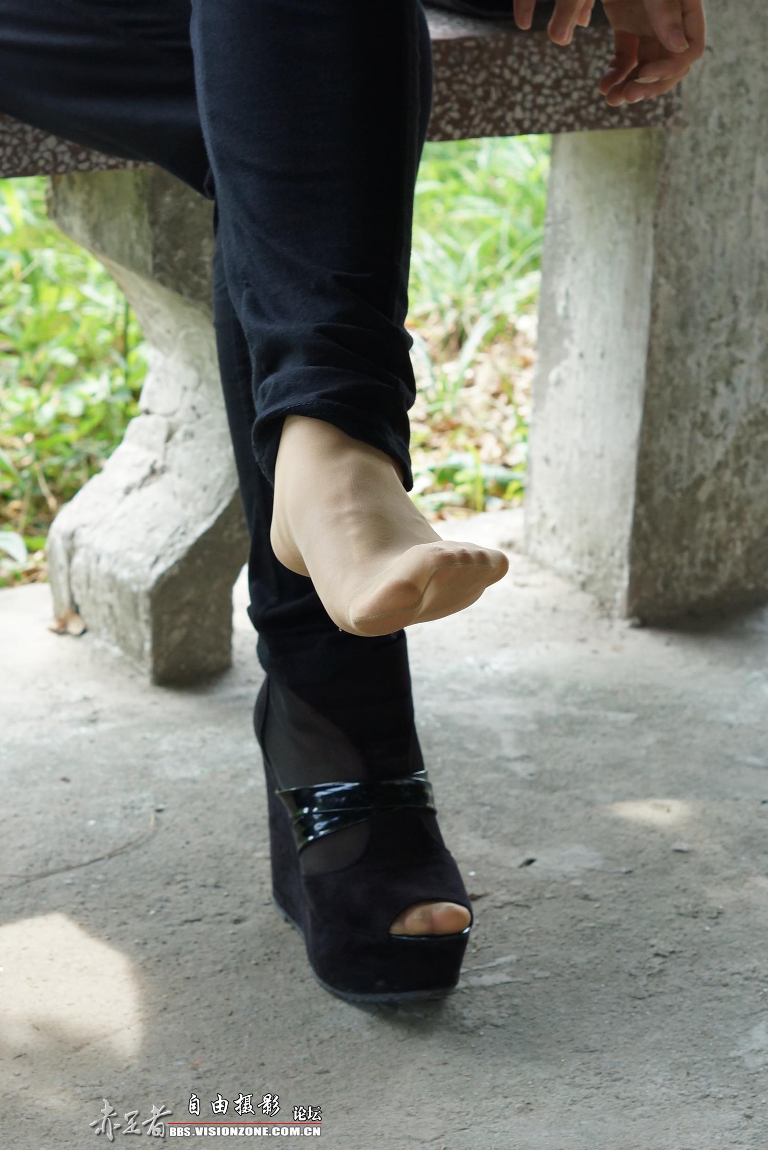 图片[23]-自由摄影 No.302 新模花花 经典鱼嘴小坡跟 [80P] – 速更版-美库