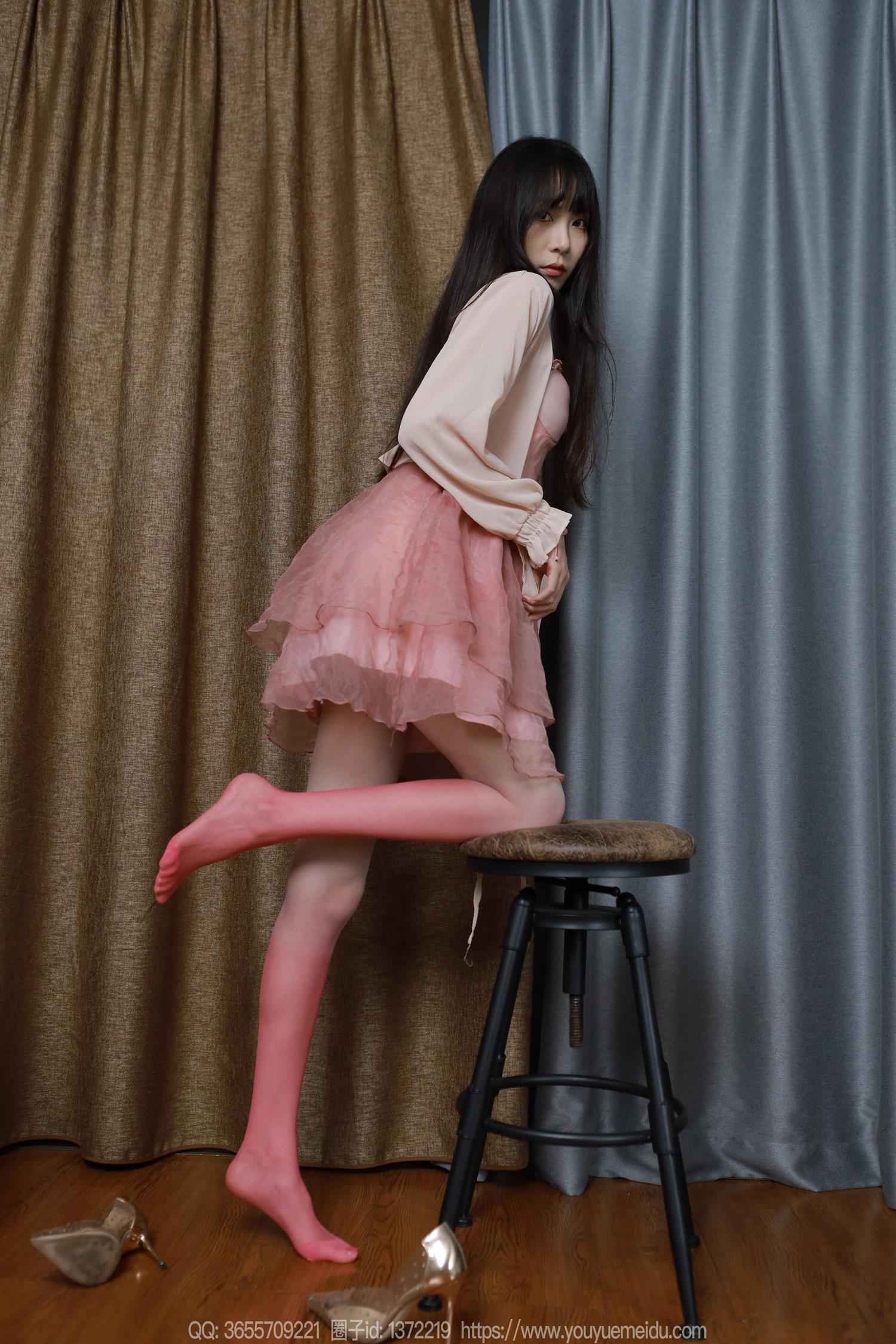 图片[45]-[IESS异思趣向] 2024.08.08 丝享家1815：团团《粉白渐变（下）》[85P] – 速更版-美库