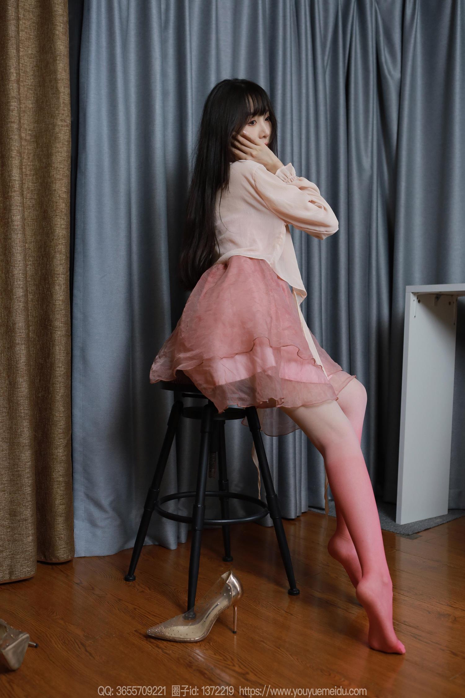 图片[63]-[IESS异思趣向] 2024.08.08 丝享家1815：团团《粉白渐变（下）》[85P] – 速更版-美库