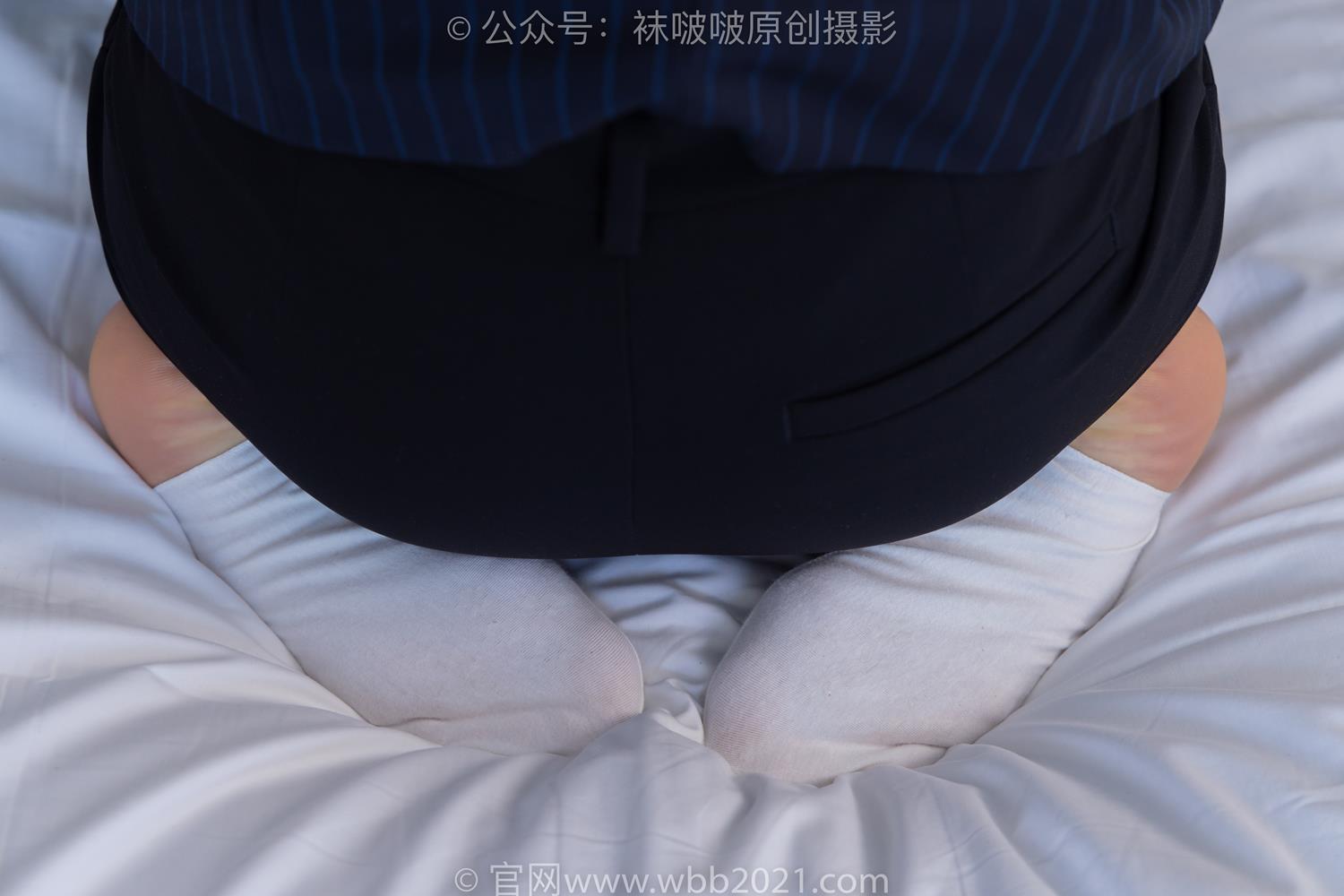 图片[90]-[BoBoSocks袜啵啵]NO.413 芝士-高跟鞋、白色吊带船袜、银行制服[145P] – 速更版-美库