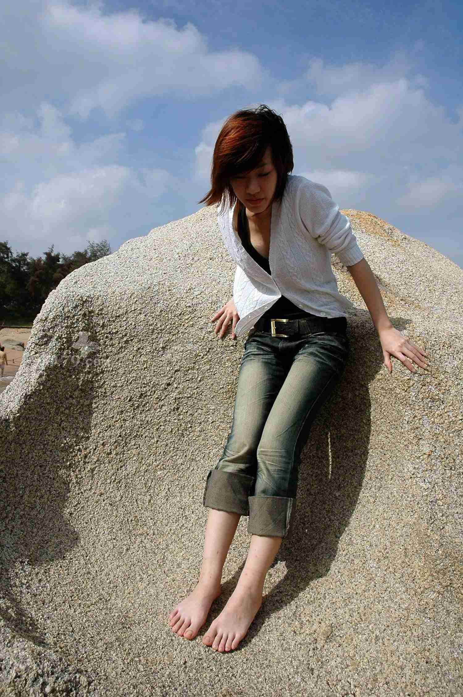 图片[14]-97179 NO.019-Skina 蓝天白云下SHOW美足 [55P] – 速更版-美库