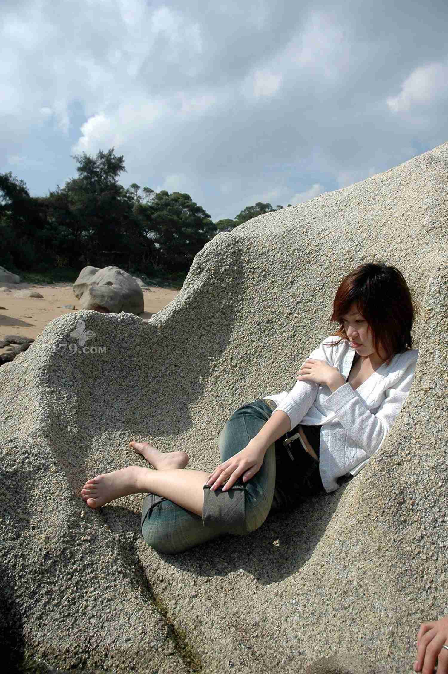 图片[30]-97179 NO.019-Skina 蓝天白云下SHOW美足 [55P] – 速更版-美库