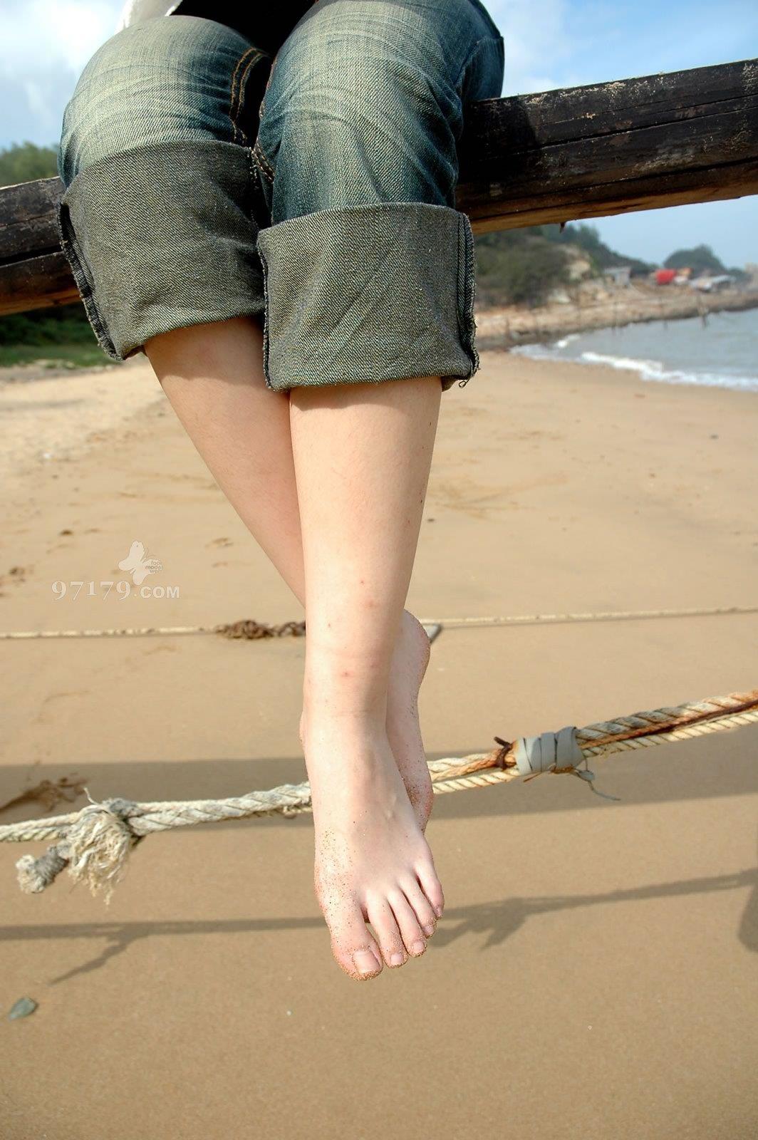 图片[39]-97179 NO.019-Skina 蓝天白云下SHOW美足 [55P] – 速更版-美库