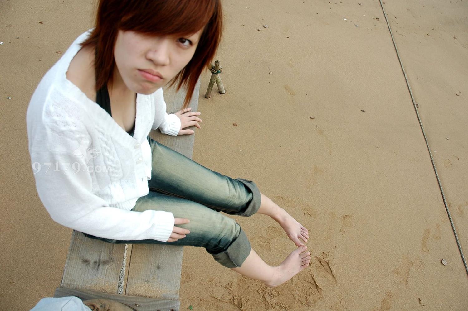 图片[48]-97179 NO.019-Skina 蓝天白云下SHOW美足 [55P] – 速更版-美库