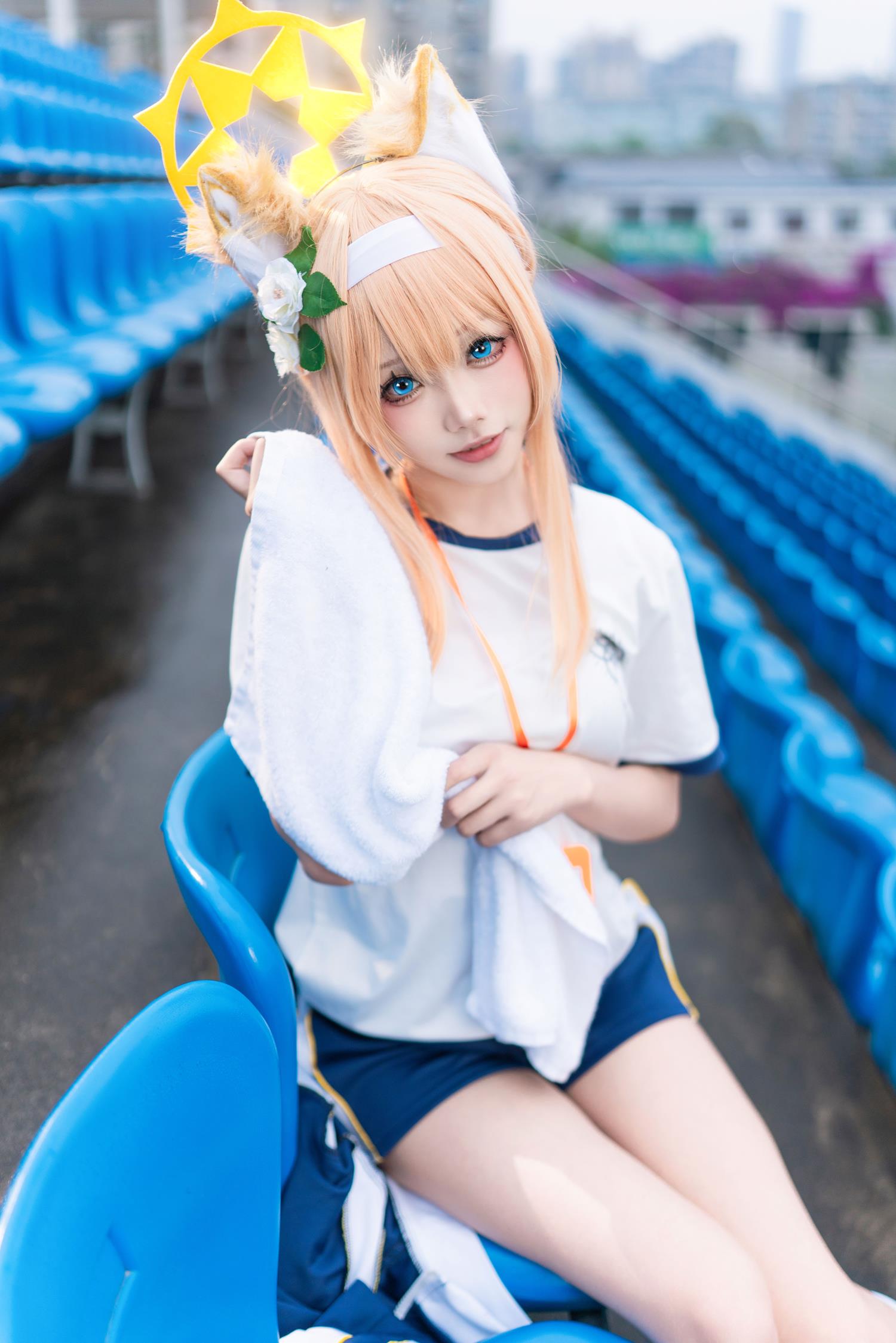 图片[33]-艾西aiwest  – 碧蓝档案 伊落玛丽 体操服[44P] – 速更版-美库