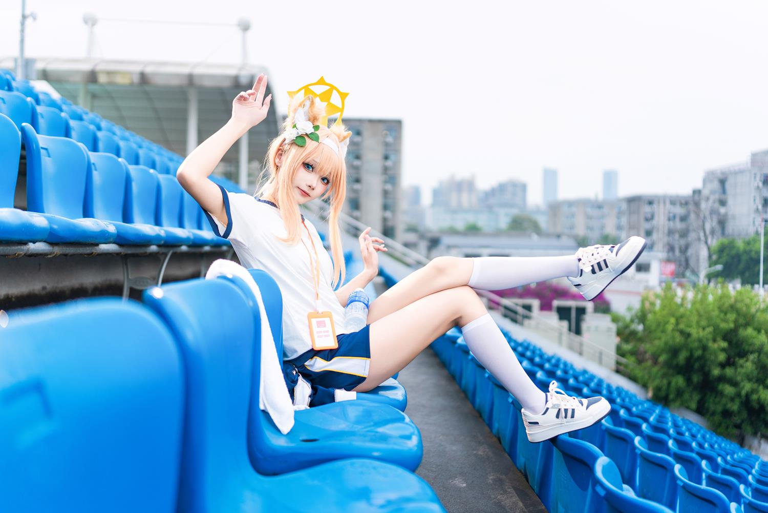 图片[34]-艾西aiwest  – 碧蓝档案 伊落玛丽 体操服[44P] – 速更版-美库