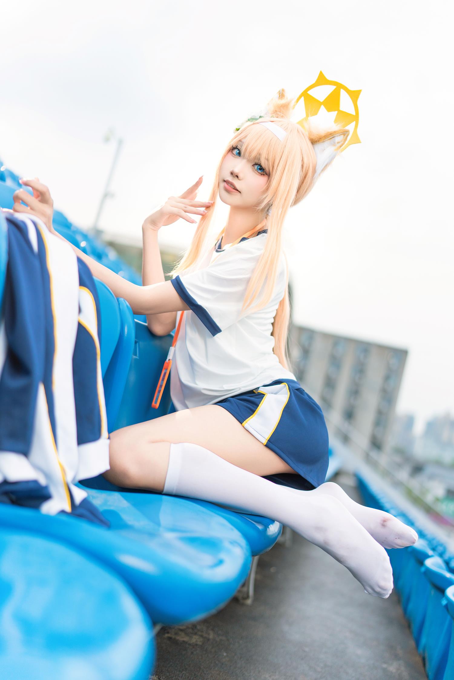 图片[37]-艾西aiwest  – 碧蓝档案 伊落玛丽 体操服[44P] – 速更版-美库