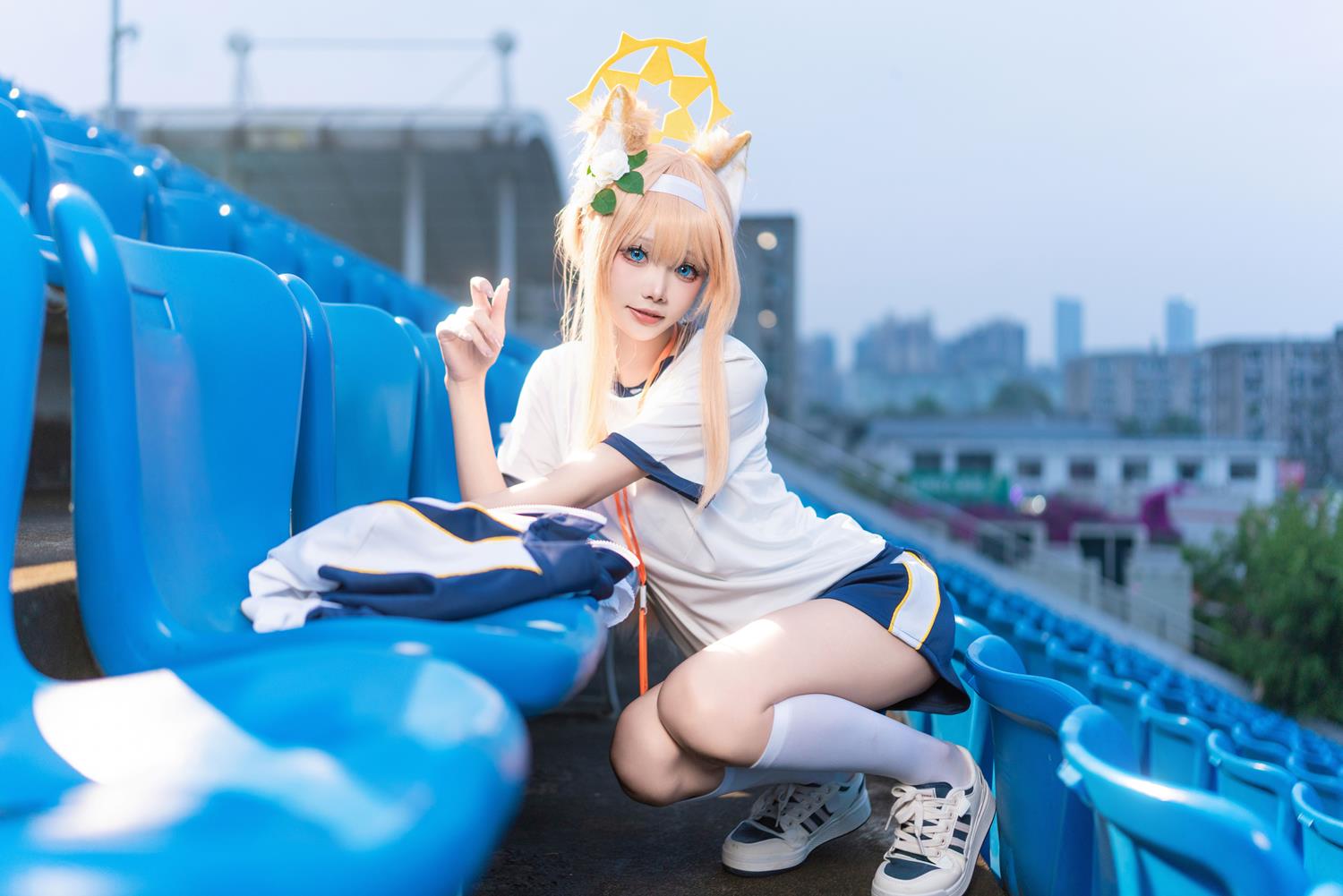 图片[39]-艾西aiwest  – 碧蓝档案 伊落玛丽 体操服[44P] – 速更版-美库