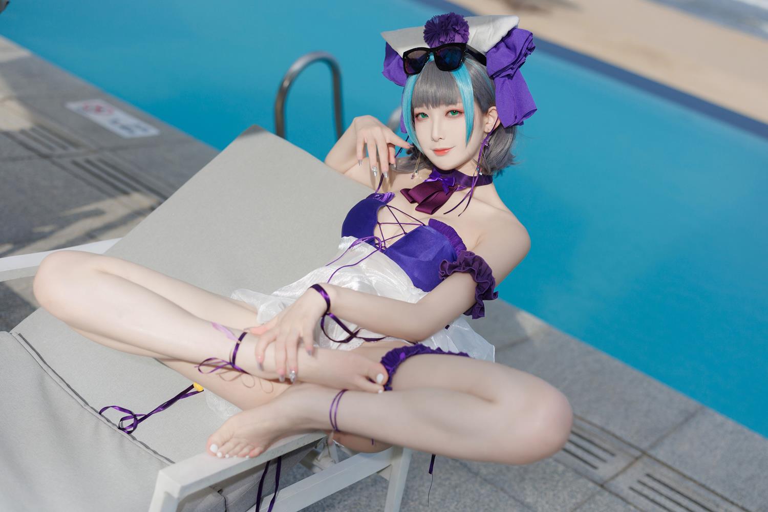 图片[20]-封疆疆v  – 柴郡泳装[20P] – 速更版-美库