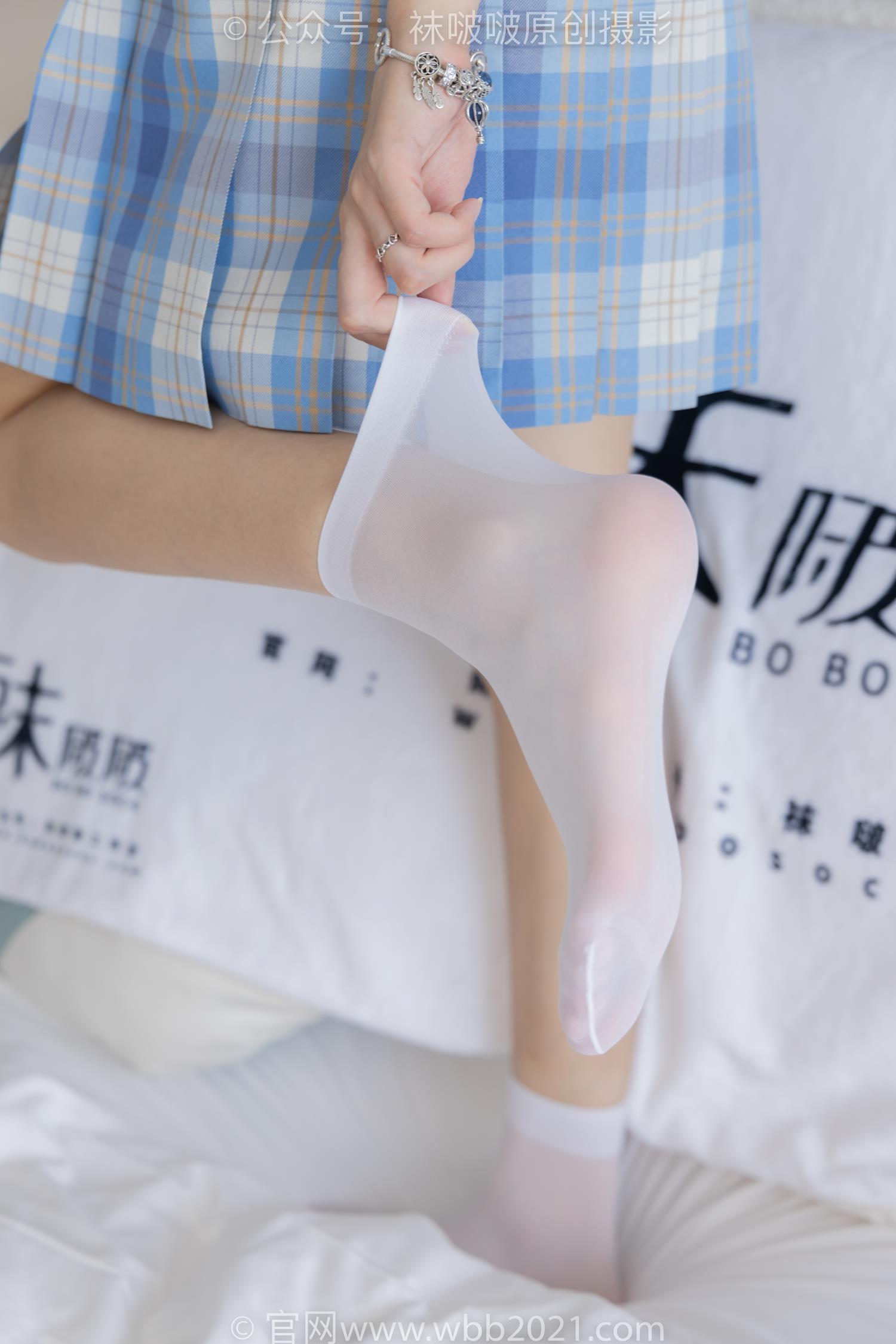 [BoBoSocks袜啵啵]NO.414 小甜豆-板鞋、帆布鞋、短白丝、船袜[150P] - 速更版-艺库
