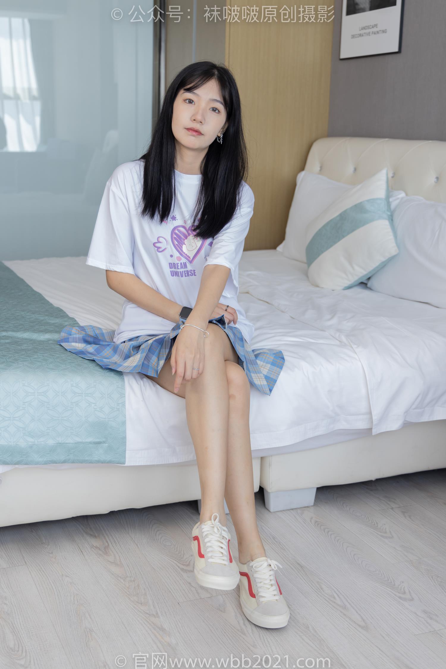 图片[21]-[BoBoSocks袜啵啵]NO.414 小甜豆-板鞋、帆布鞋、短白丝、船袜[150P] – 速更版-美库