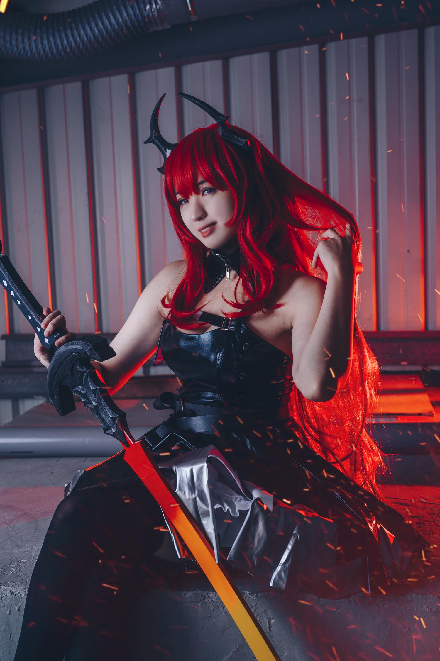 图片[12]-Hatori Sama  – Surtr (Arknights)[11P] – 速更版-美库