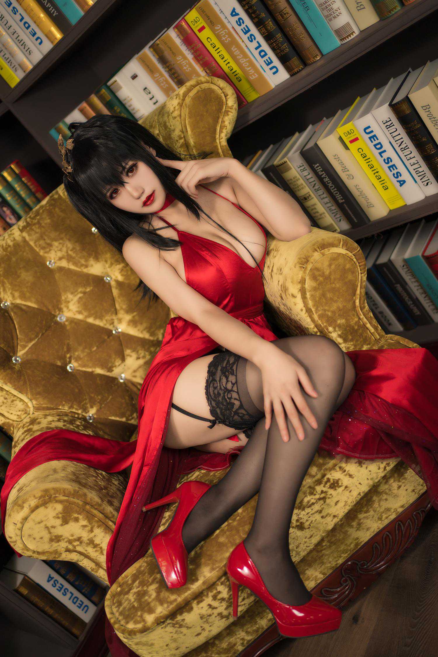 图片[19]-小仓千代w  – 碧蓝航线 大凤礼服[22P] – 速更版-美库