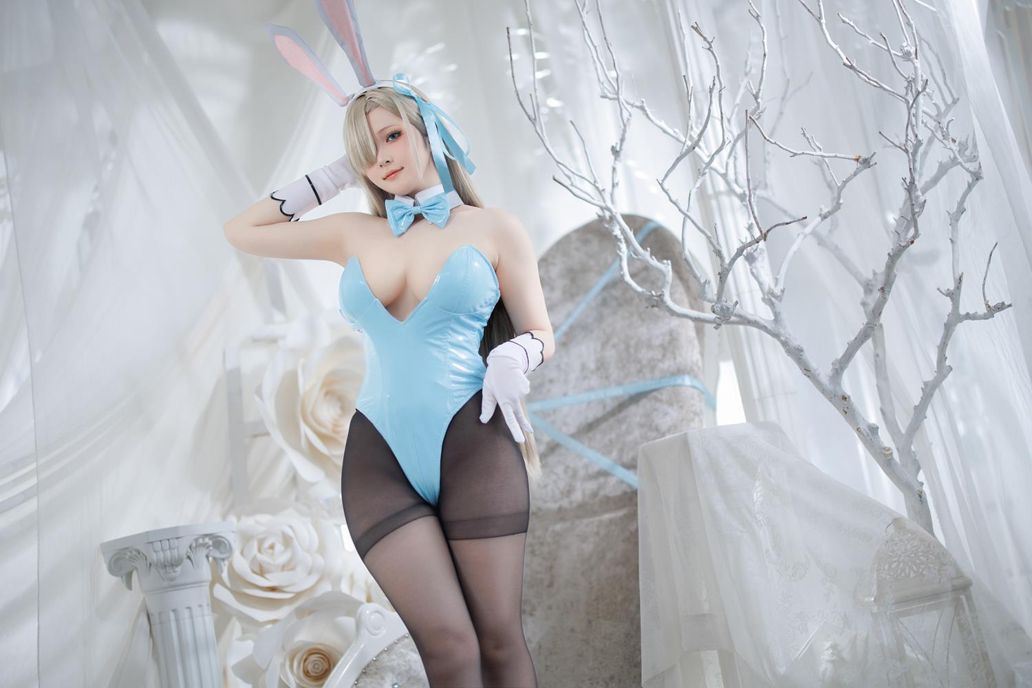 图片[14]-屿鱼  – 明日奈兔女郎[22P] – 速更版-美库