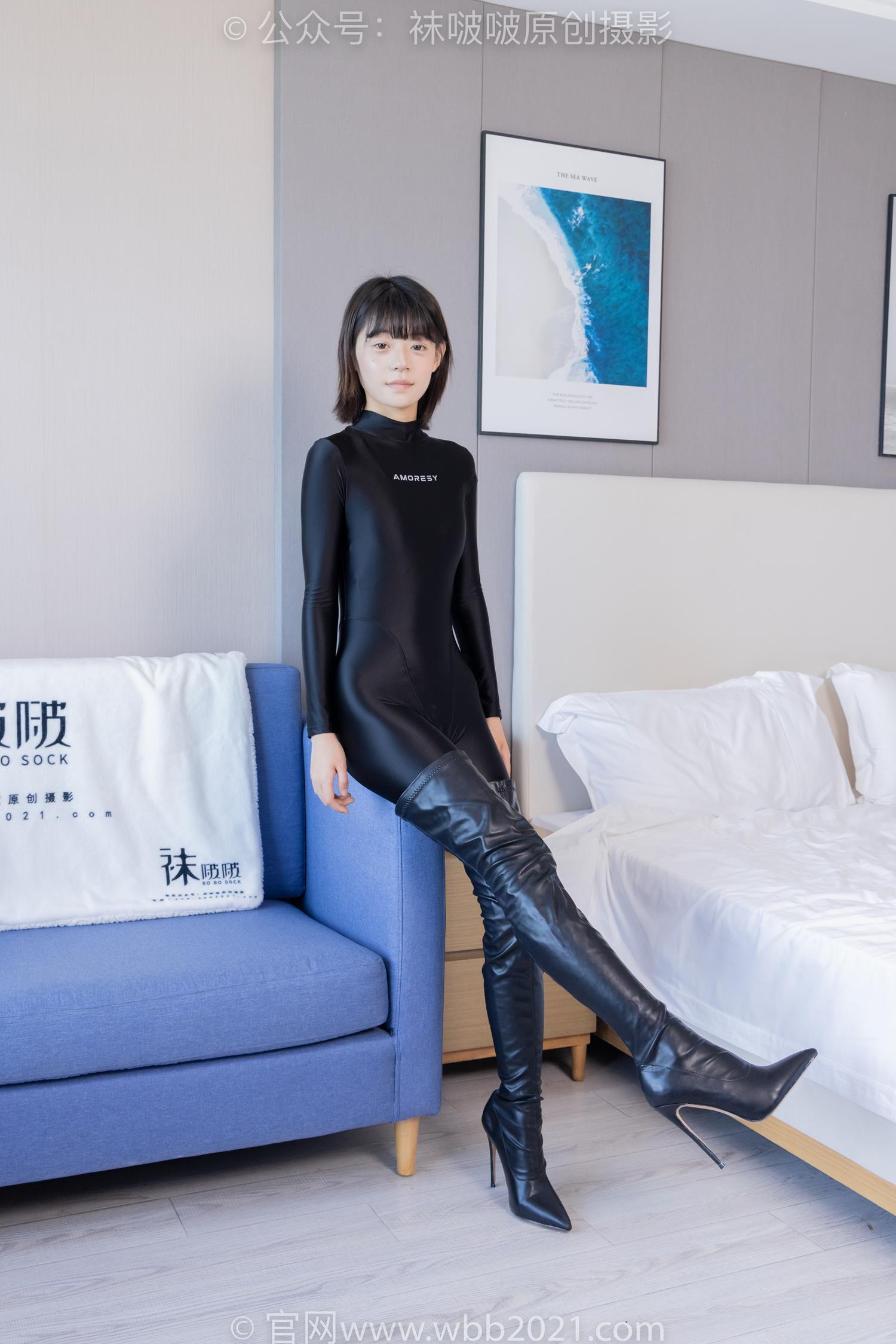 图片[52]-[BoBoSocks袜啵啵]NO.416 糯米-高跟长靴、黑丝、连体衣裤里丝[150P] – 速更版-美库