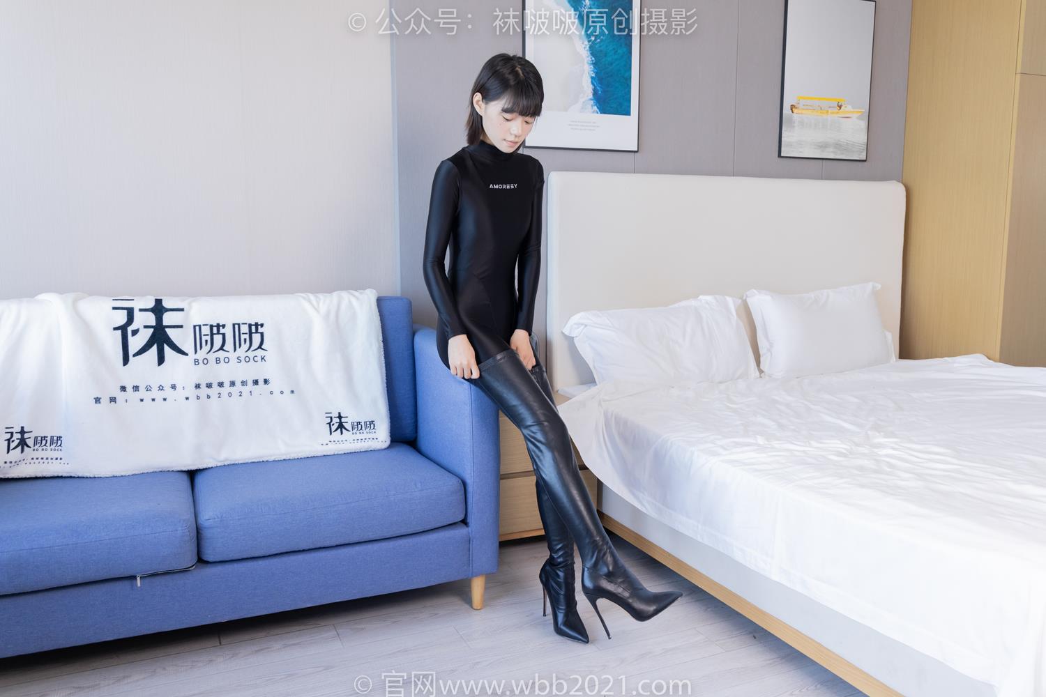 图片[53]-[BoBoSocks袜啵啵]NO.416 糯米-高跟长靴、黑丝、连体衣裤里丝[150P] – 速更版-美库