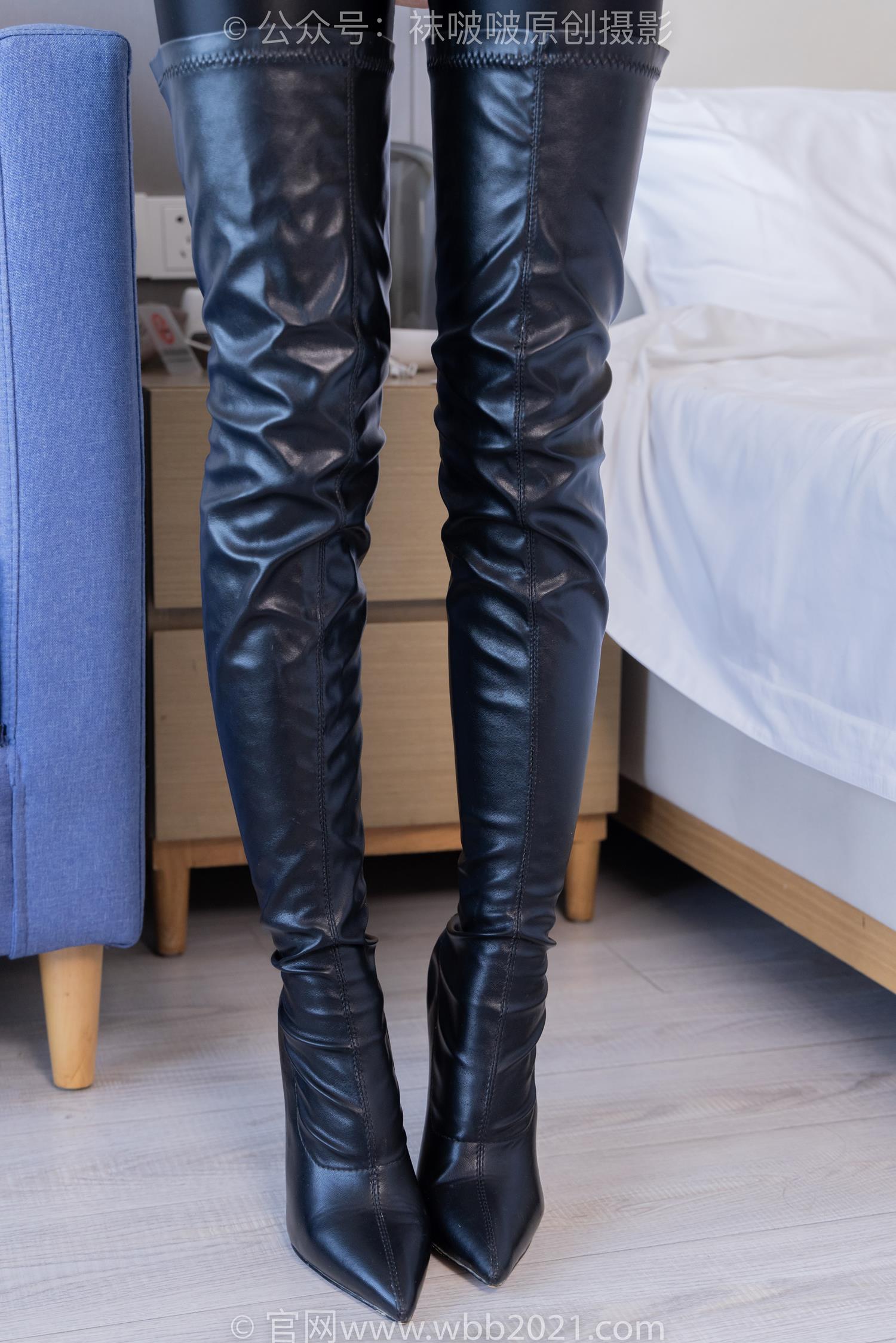 图片[57]-[BoBoSocks袜啵啵]NO.416 糯米-高跟长靴、黑丝、连体衣裤里丝[150P] – 速更版-美库