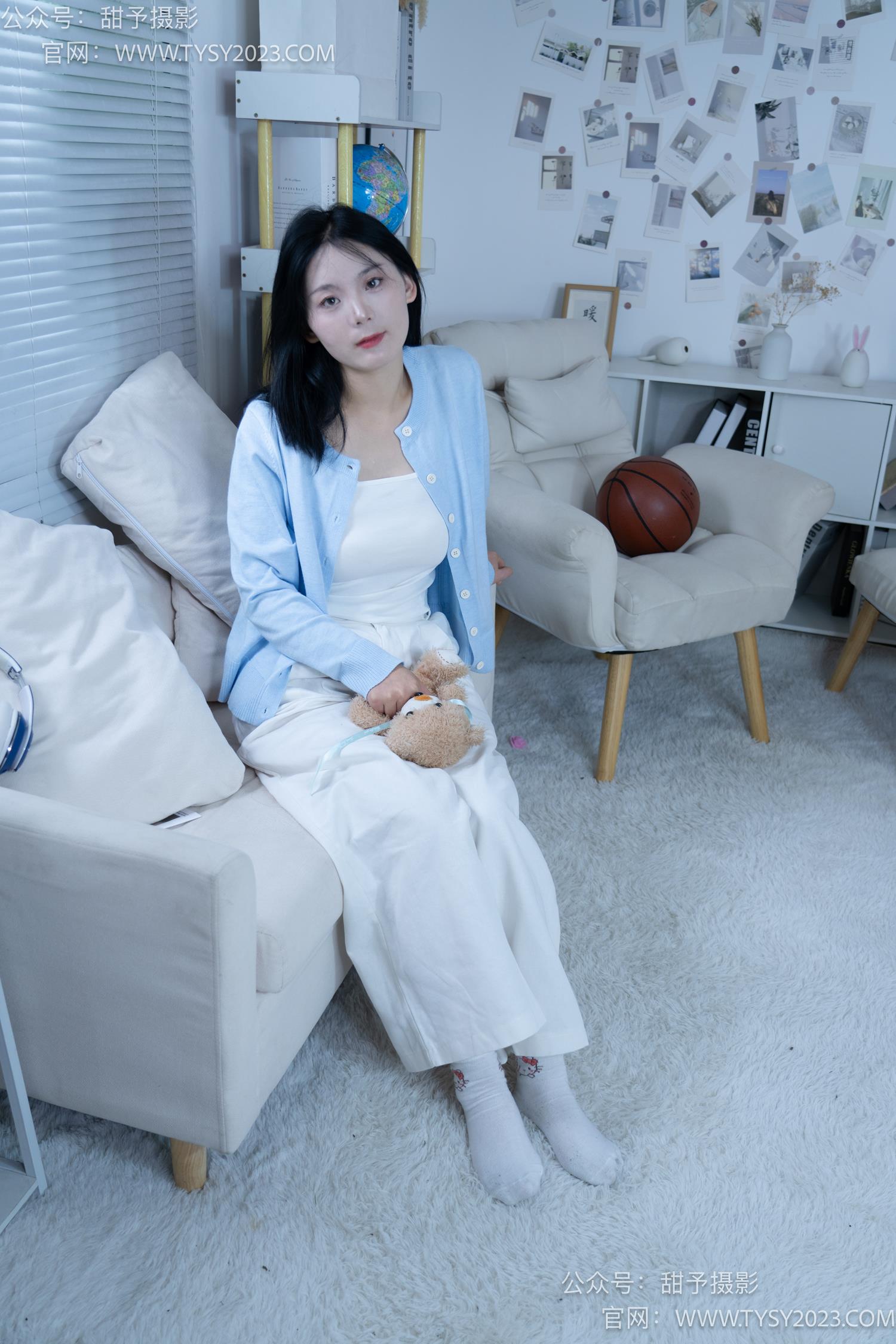 图片[46]-甜予摄影 NO.060 梨子-板鞋、脏白棉袜、裸足[114P] – 速更版-美库