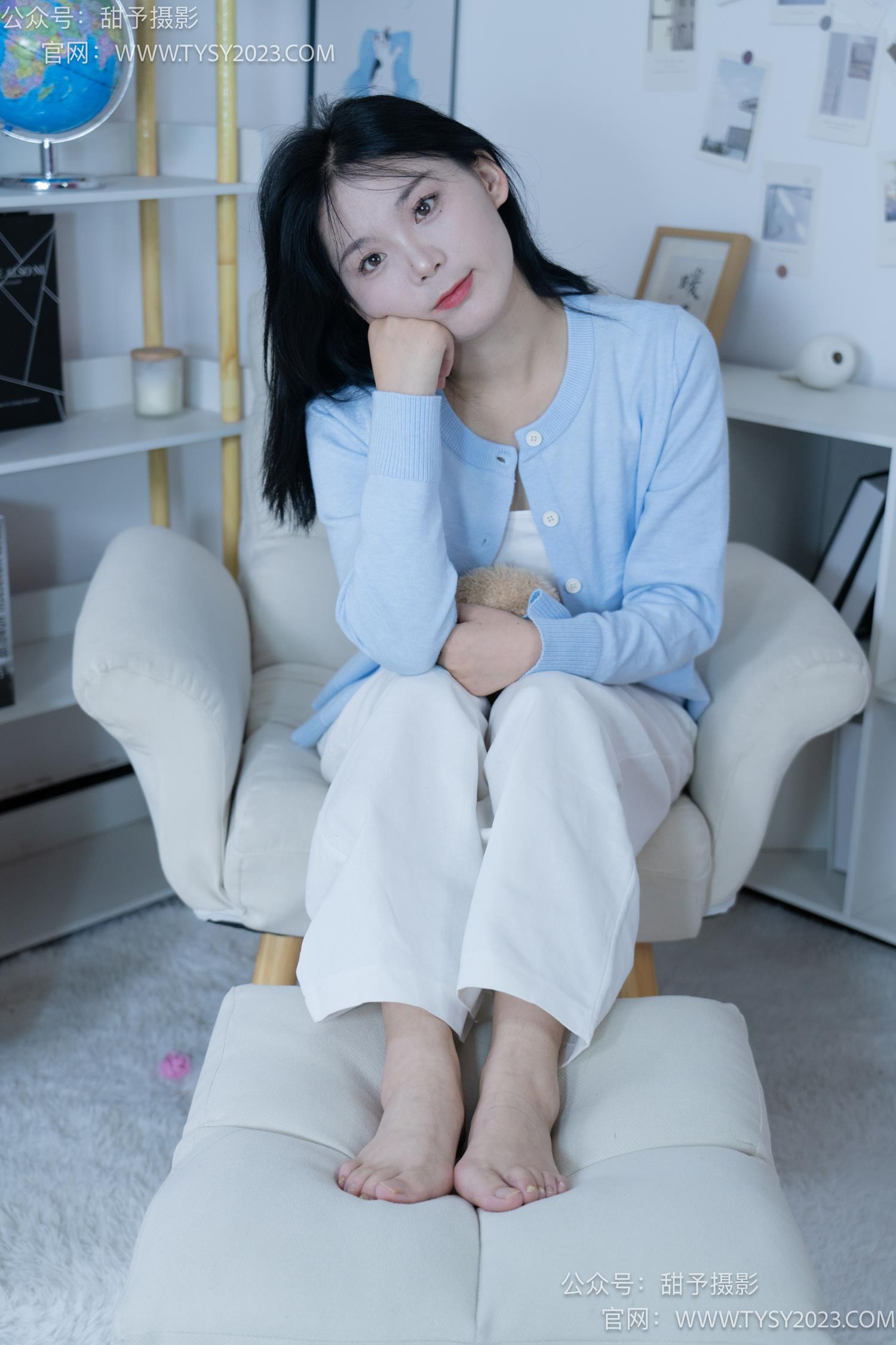 图片[81]-甜予摄影 NO.060 梨子-板鞋、脏白棉袜、裸足[114P] – 速更版-美库