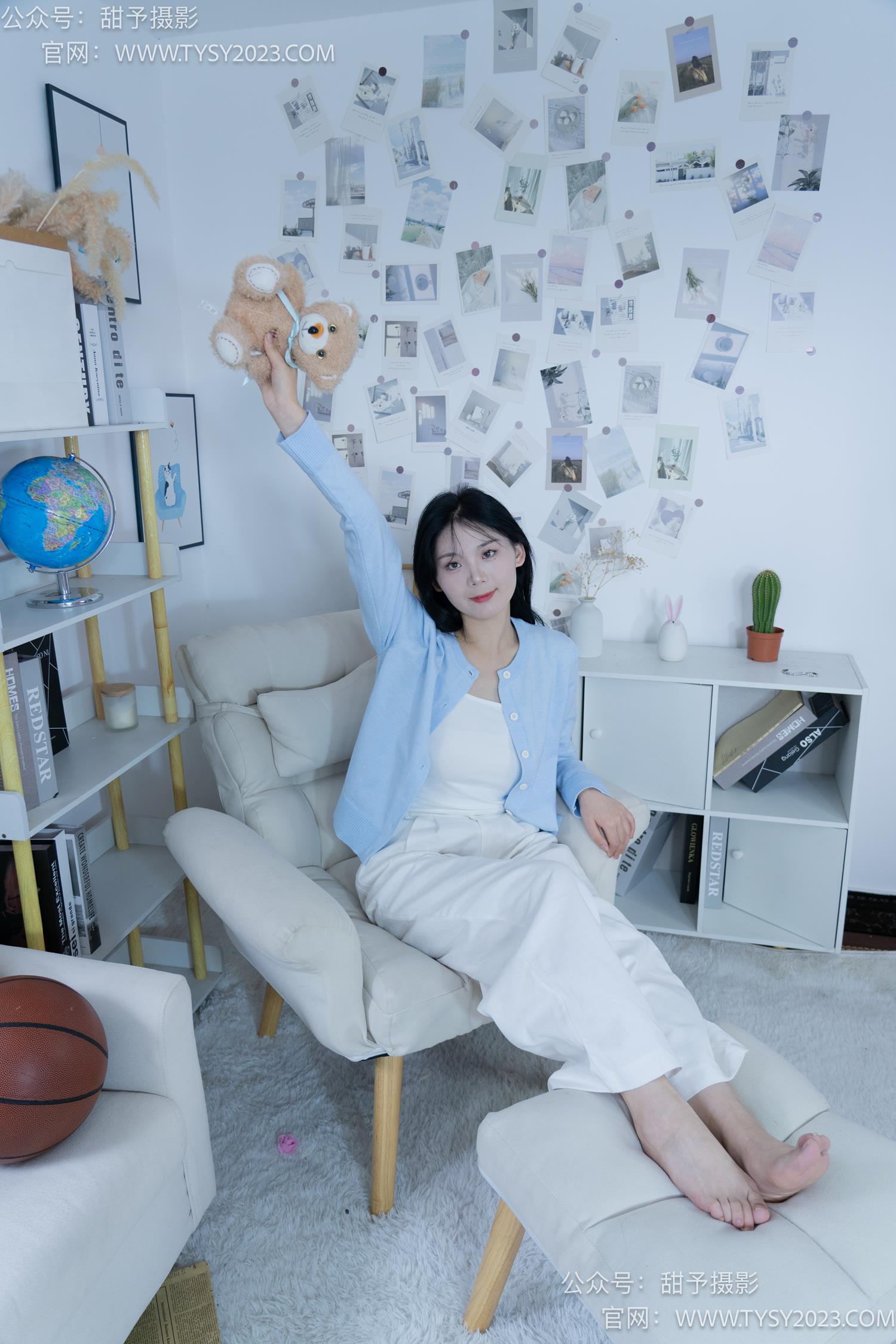 图片[89]-甜予摄影 NO.060 梨子-板鞋、脏白棉袜、裸足[114P] – 速更版-美库