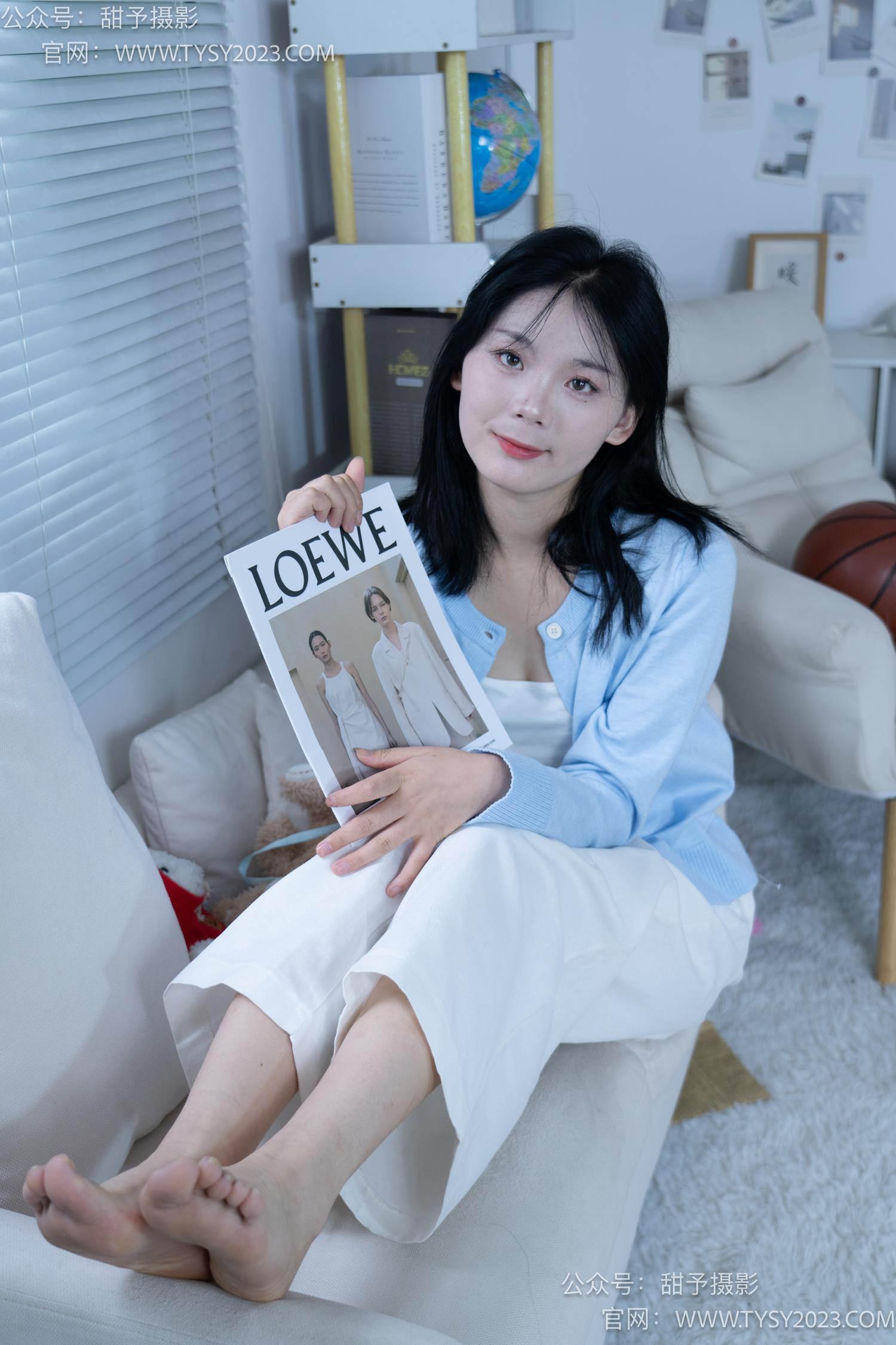 图片[99]-甜予摄影 NO.060 梨子-板鞋、脏白棉袜、裸足[114P] – 速更版-美库